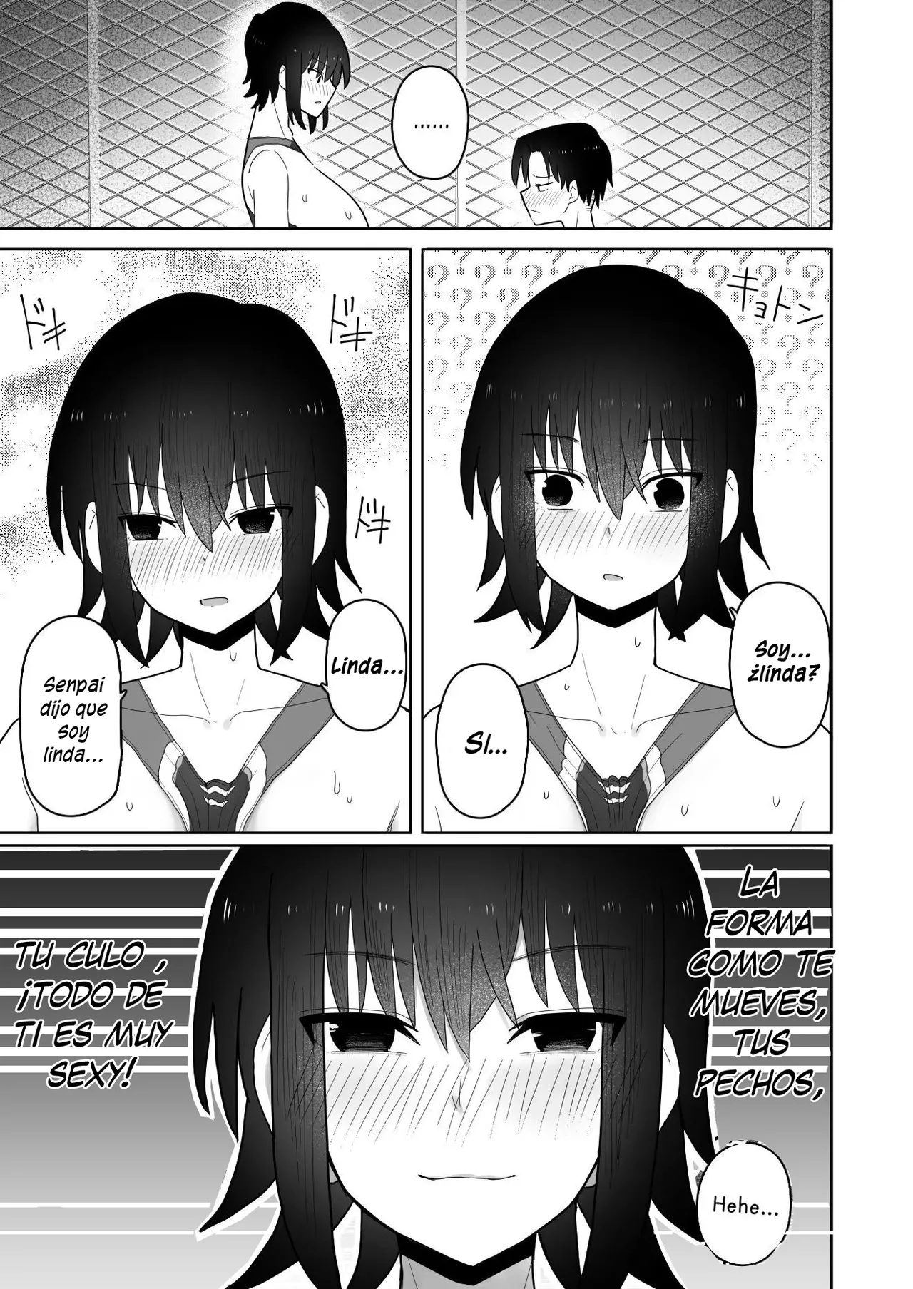 [Kurumaya Koudou] Koushinchou de Namaiki na Kouhai ga Jitsu wa Kojirase Dosukebe de, Boku no Koto ga Daisuki datta Hanashi [Spanish] [H-D-B] image number 18