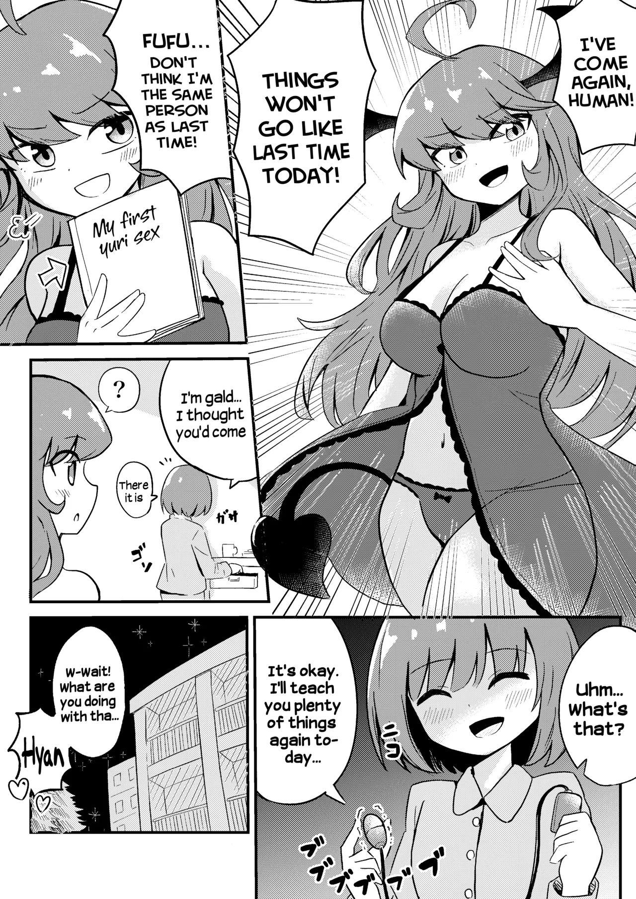 [Senten] Ubu na Succubus Wakarase Yuri Ecchi | Teaching the Inexperienced Succubus a Lesson with Yuri Sex [English] [Hikari no Kaze] 이미지 번호 26