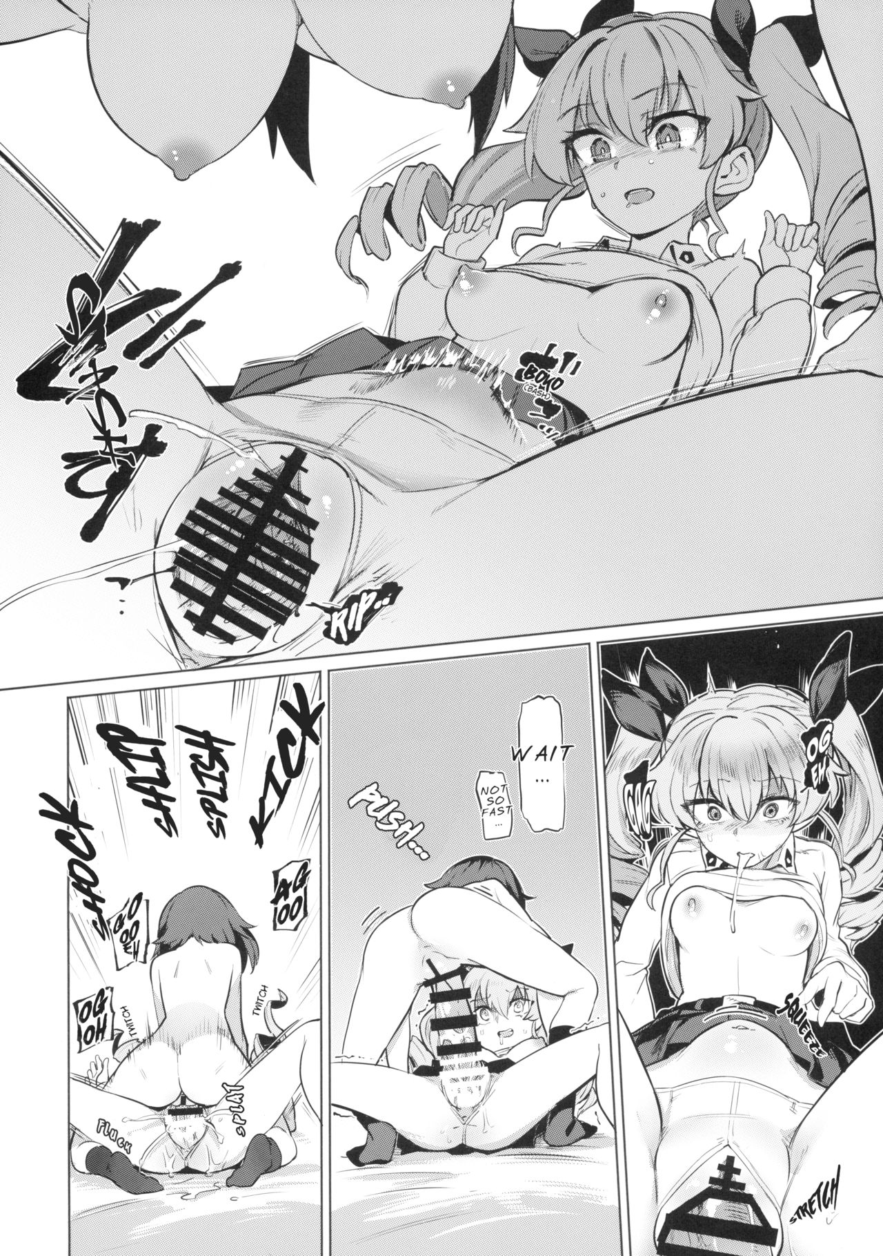 (C97) [Yakitate Jamaica (Aomushi)] Chinpo Yakuza Miporin 5 Maho Chobi Junai Hen | Chinpo Yakuza Miporin 5 MahoChobi Pure Love (Girls und Panzer) [English] [Moon Technology Translations] 11eme image