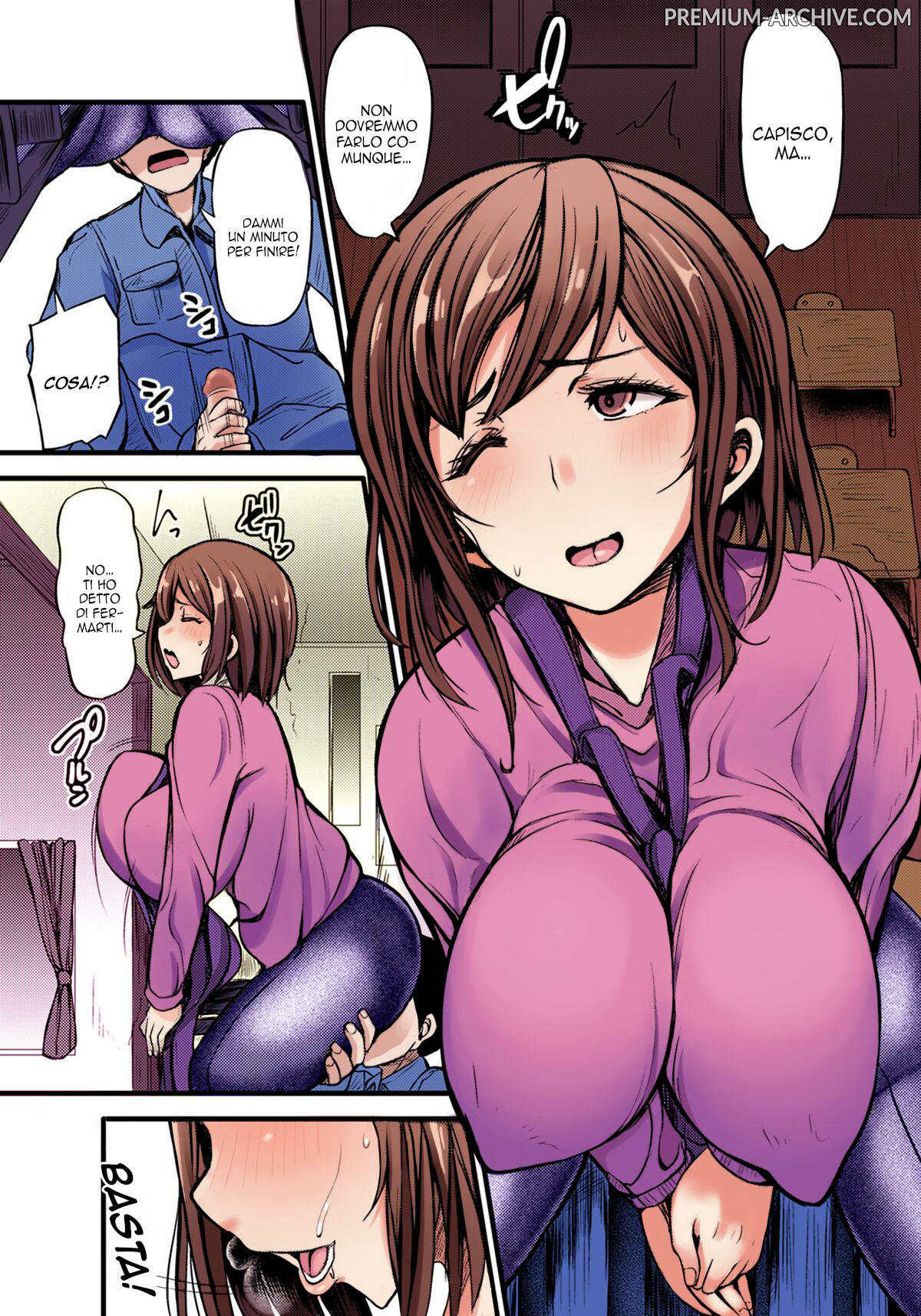 [Yottan] Hobo-san wa Anal ga Osuki | Questa Insegnante Adora il Sesso Anale (ANGEL Club 2021-04) [Italian] [Colorized] [Decensored] [Digital] Bildnummer 9