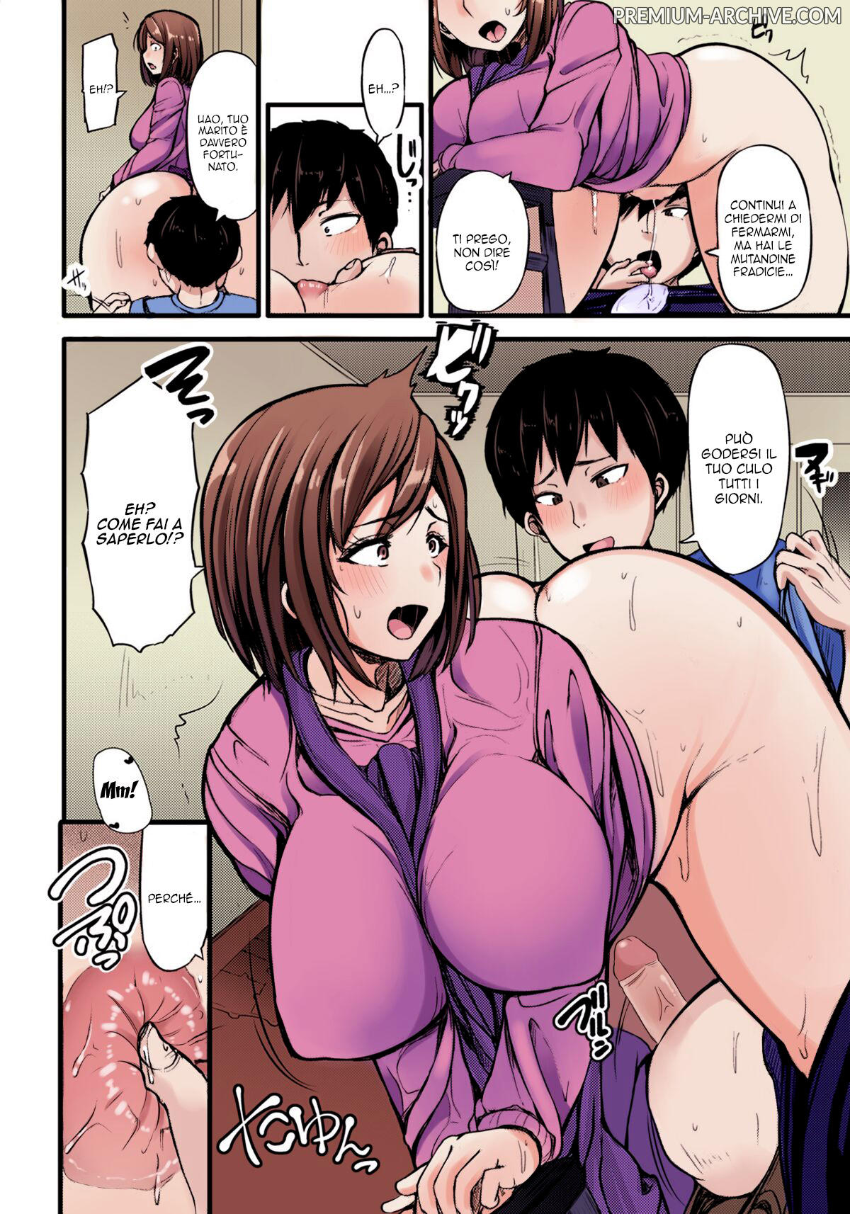 [Yottan] Hobo-san wa Anal ga Osuki | Questa Insegnante Adora il Sesso Anale (ANGEL Club 2021-04) [Italian] [Colorized] [Decensored] [Digital] Bildnummer 12