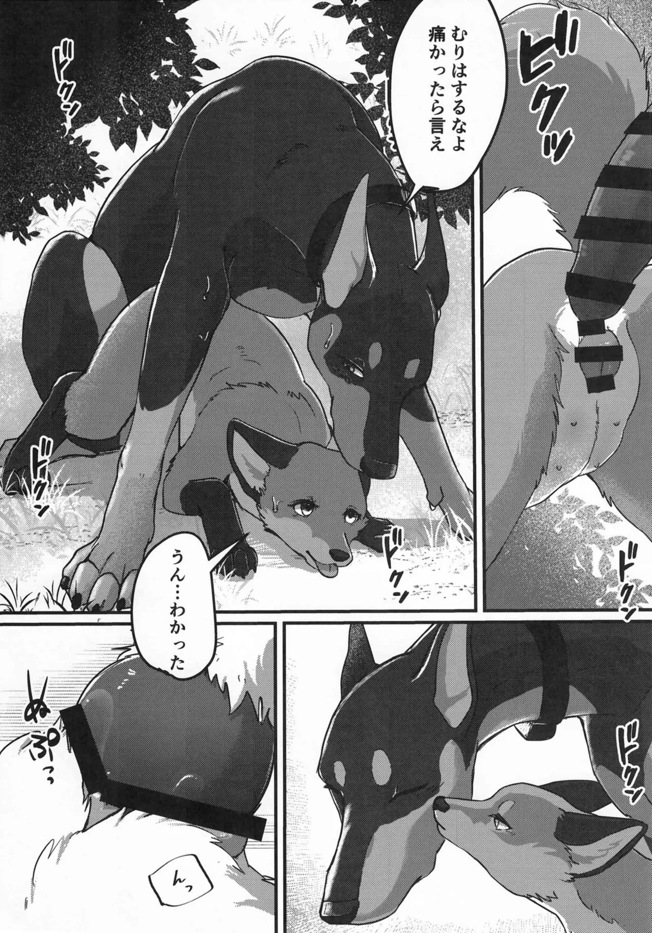 (Kemoket 15) [Kon Juuichibai (Momou)] Fox and Good Dog 画像番号 16
