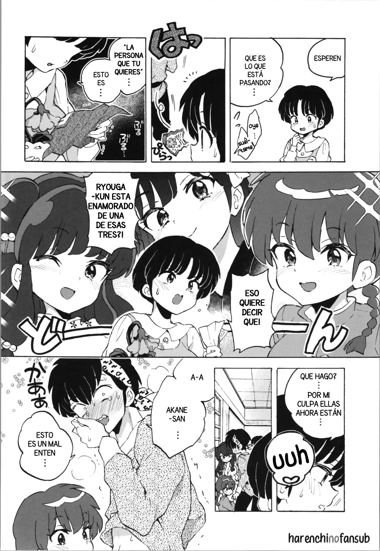 (C105) [Koniro Drops (Morishima Kon)] Buta mo Arukeba Bou ni Ataru (Ranma 1/2) [Spanish] [Harenchi no Fansub] 이미지 번호 10