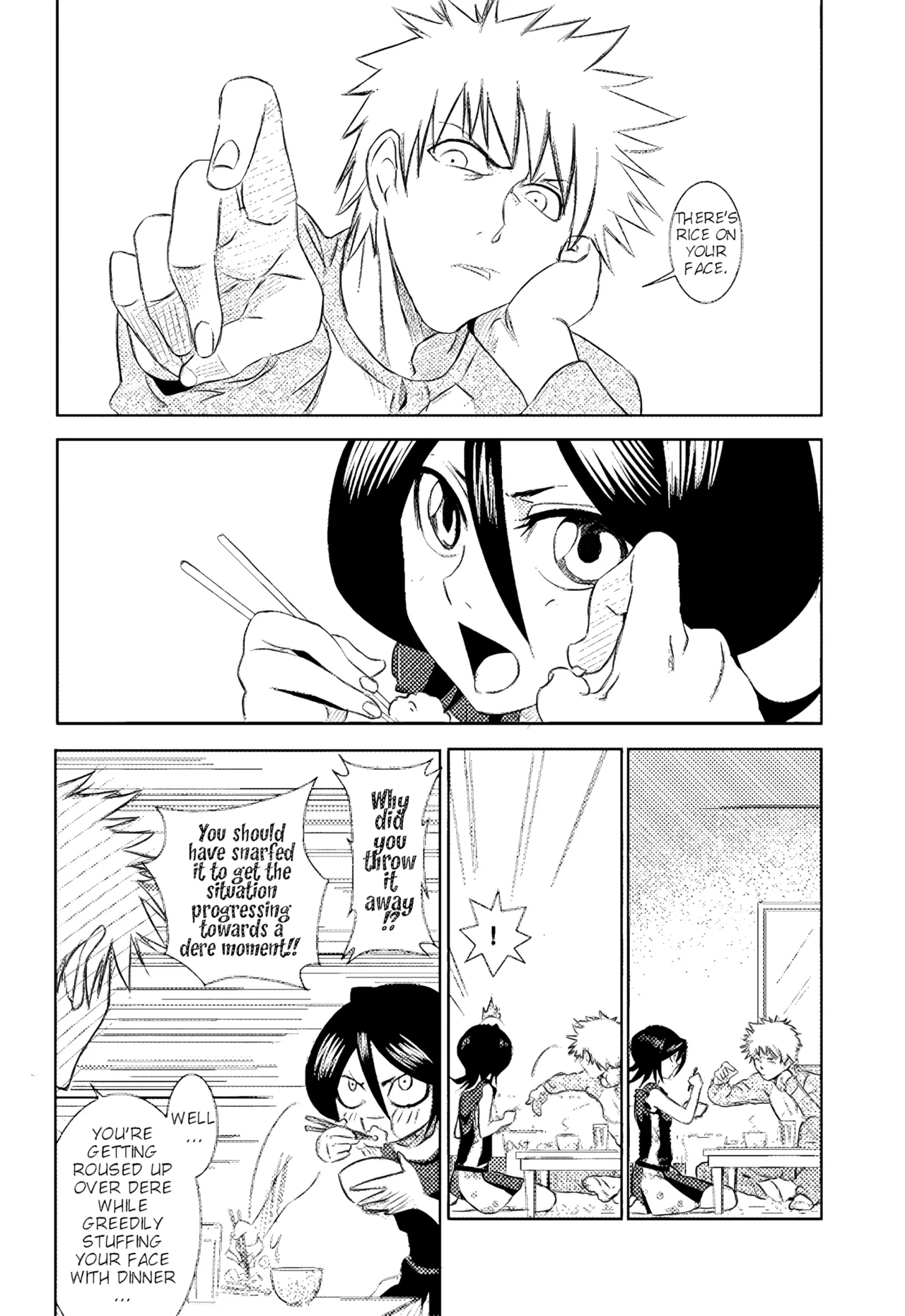 (COMIC1☆3) [BAKA to HASA me (Tsukai You)] NO/BODY (Bleach) [English] [Brolen + EHCove] [Decensored + Upscaled] 图片编号 4