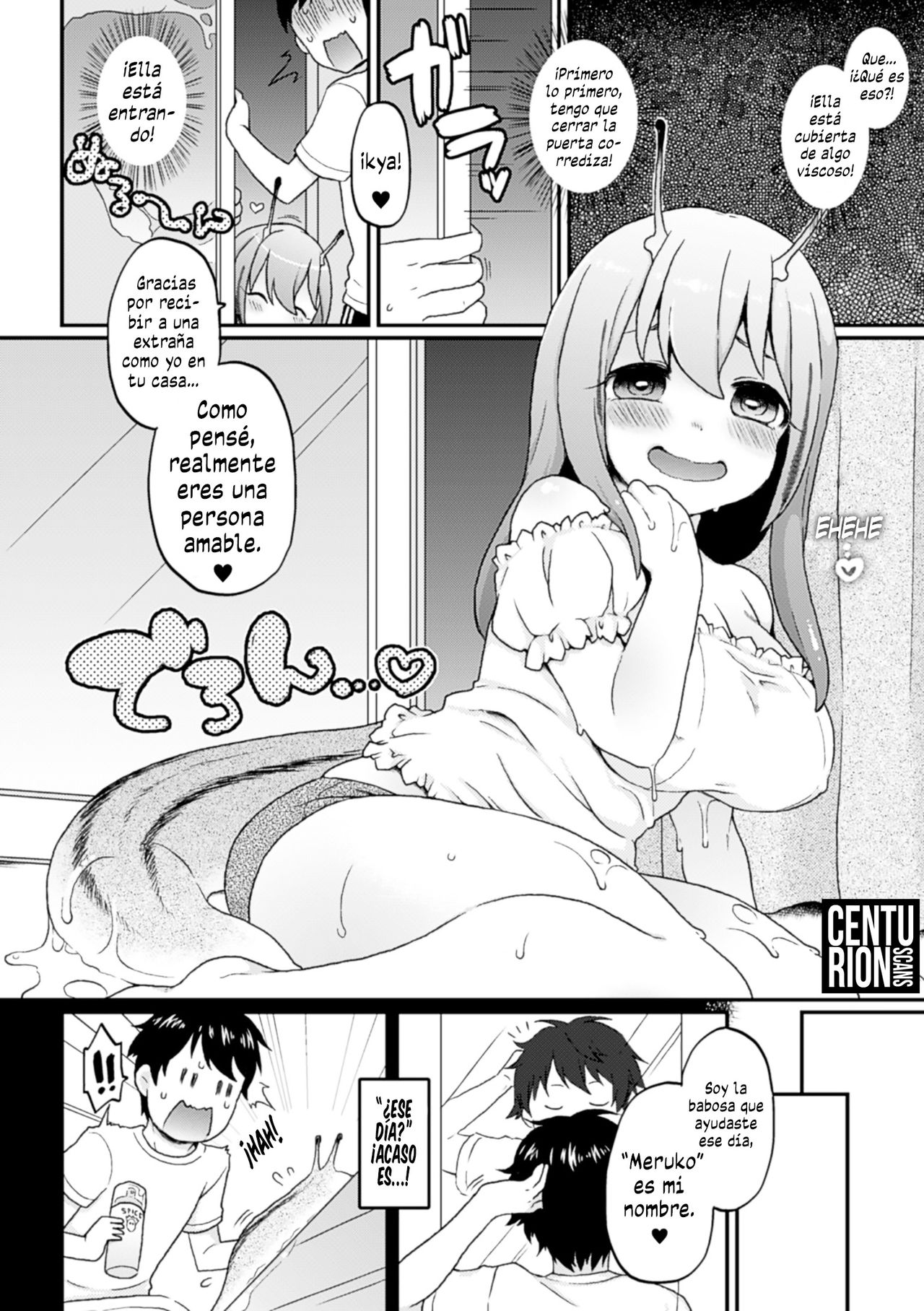 [Majoccoid] Meruko no Ongaeshi | El pago de Meruko (Bessatsu Comic Unreal Monster Musume Paradise Vol. 6) [Spanish] [Centurion Scans] [Digital] imagen número 2