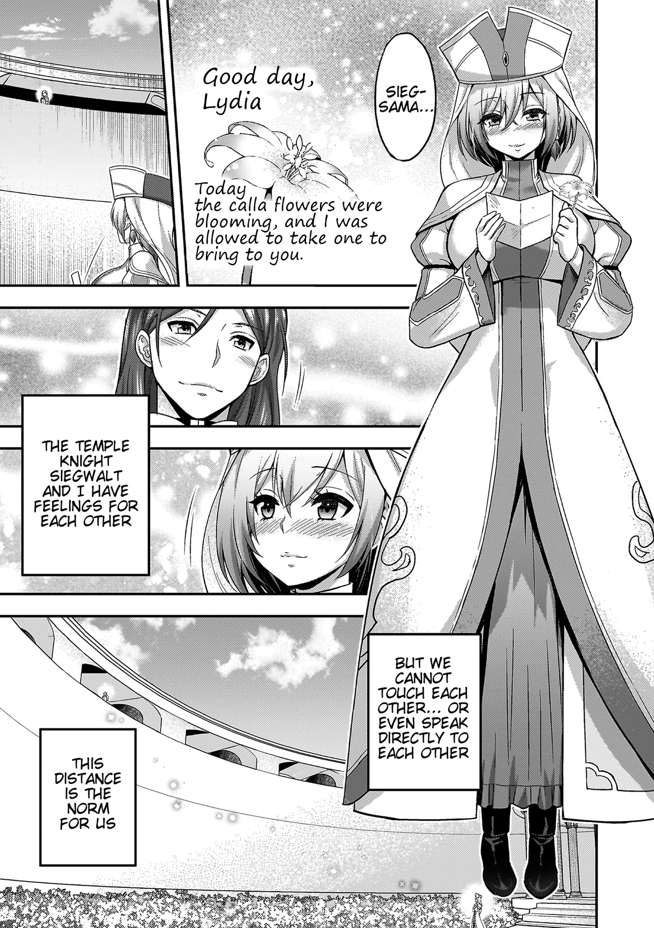 [Yamada Gogogo] ERONA 2 Orc no Inmon ni Modaeshi Miko no Nare no Hate Chapter 1 [English] [Tigoris Translates] 3eme image