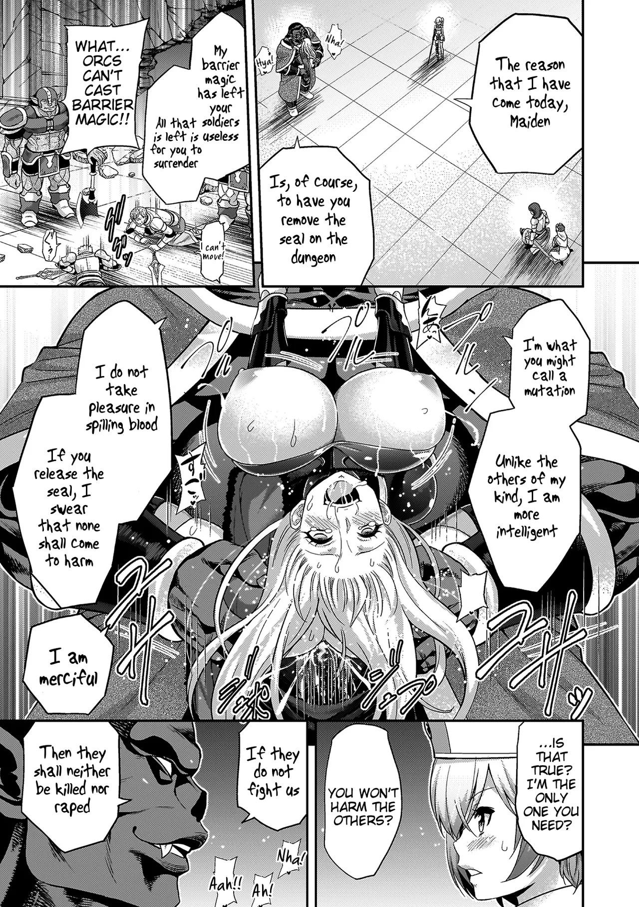 [Yamada Gogogo] ERONA 2 Orc no Inmon ni Modaeshi Miko no Nare no Hate Chapter 1 [English] [Tigoris Translates] 11eme image
