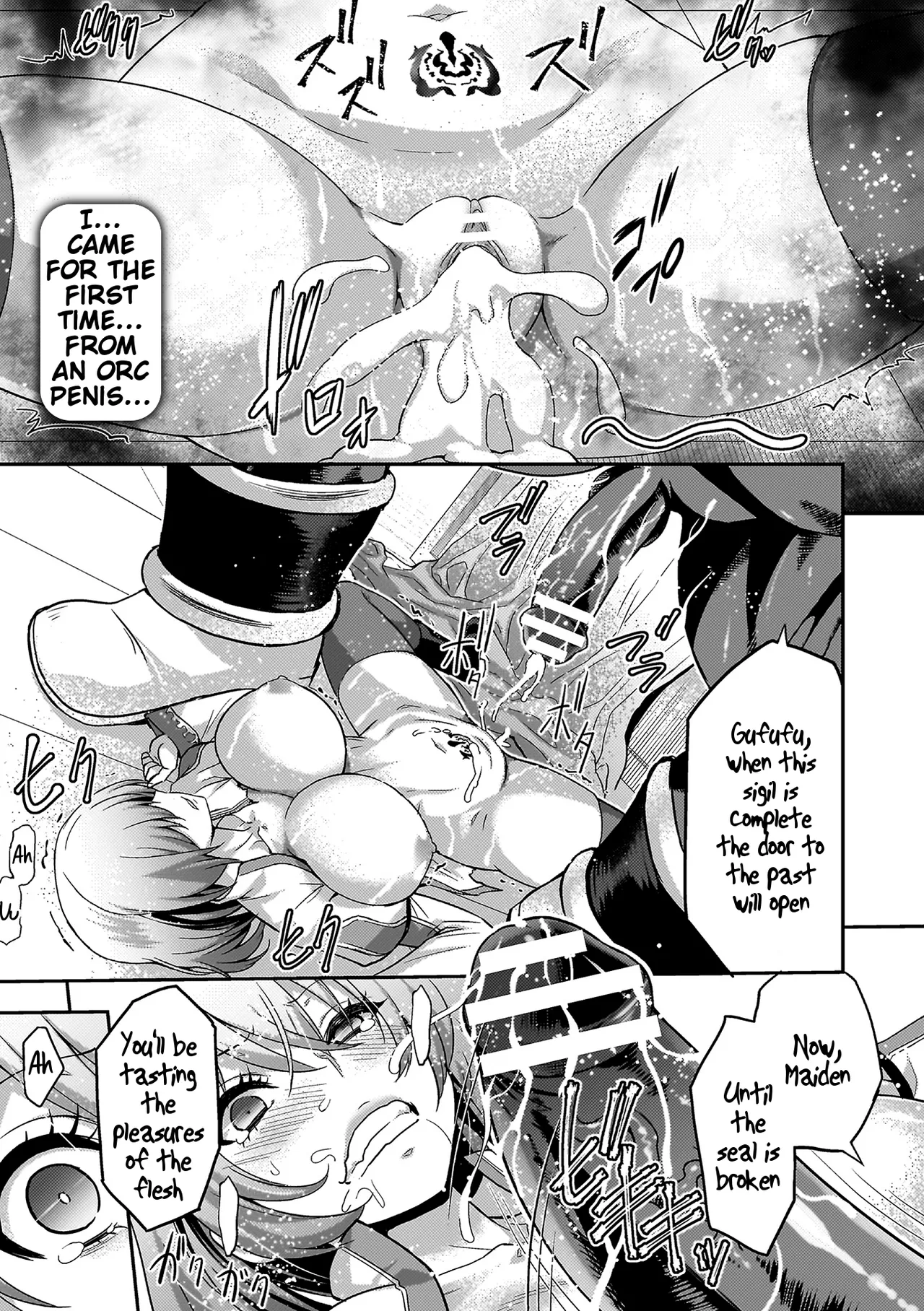 [Yamada Gogogo] ERONA 2 Orc no Inmon ni Modaeshi Miko no Nare no Hate Chapter 1 [English] [Tigoris Translates] 31eme image