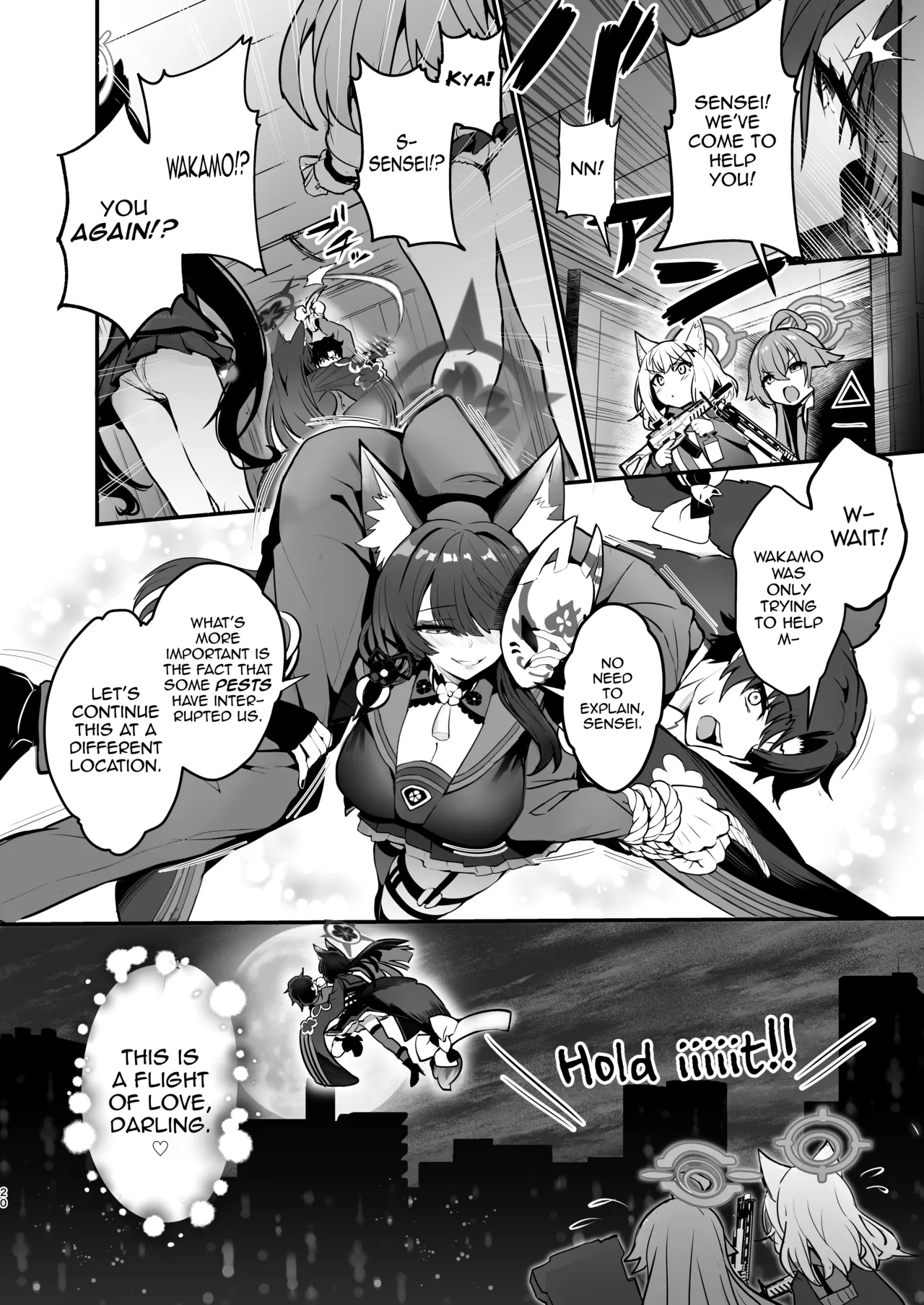 [Yamitsuki Honpo (Wise Speak)] Kosaka Wakamo no Hitorijime | Wakamo Kosaka is Hogging it All For Herself (Blue Archive) [English] [mysterymeat3] [Digital] numero di immagine  20