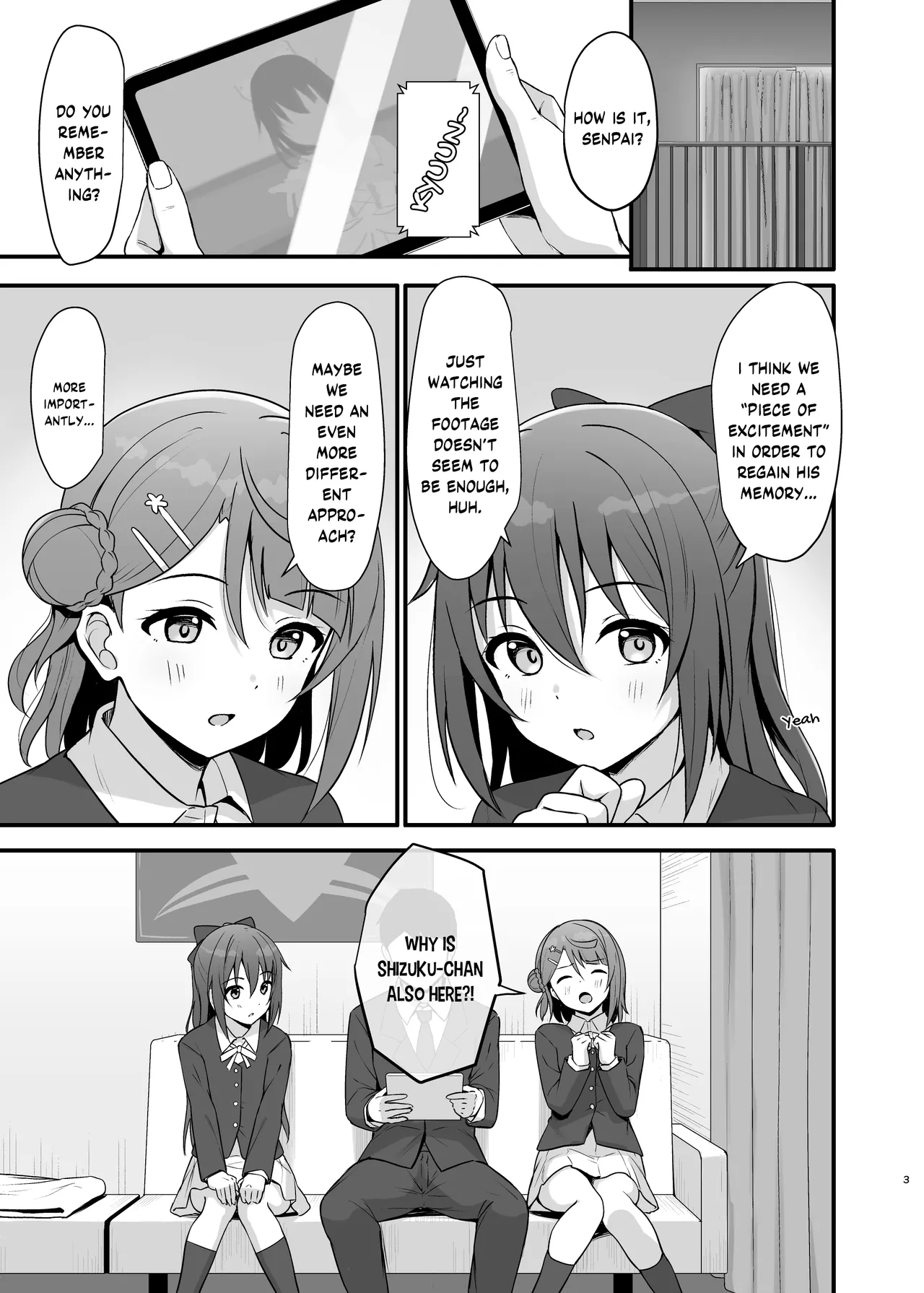 [Toyasuaina (Toyasu Aina)] Watashi no Osananajimi Senpai ga Kioku Soushitsu ni! Kieta Tokimeki o Torimodose!! (Love Live! Nijigasaki High School Idol Club) [Digital] [English] [YuushaNi] image number 2