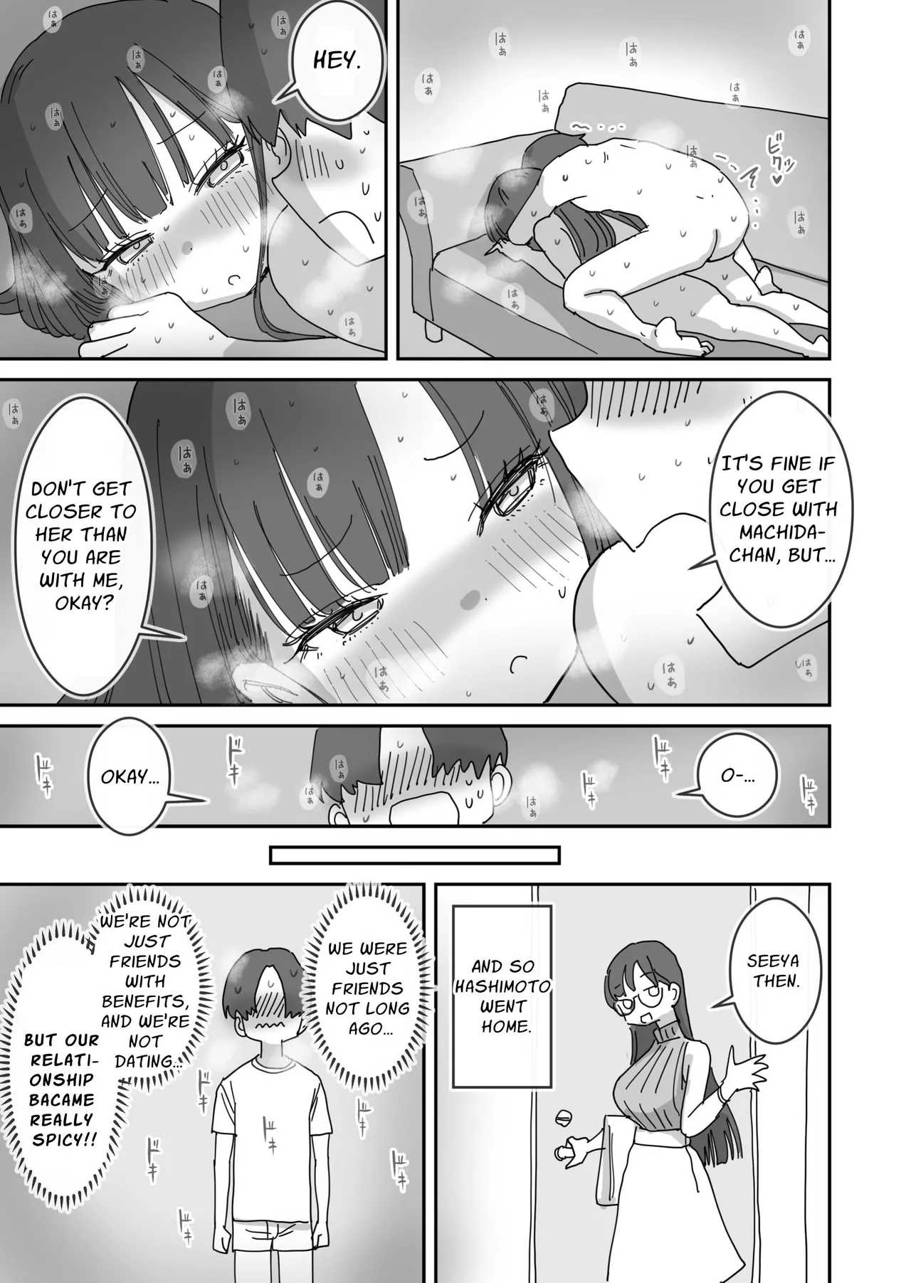 [Hiyashi Makura] Onna Tomodachi to Sugosu Mattari Icha Love H na Kyuujitsu | My Naughty Lovey-Dovey Day Off With My Female Friends [English] [meatmanTL] image number 44