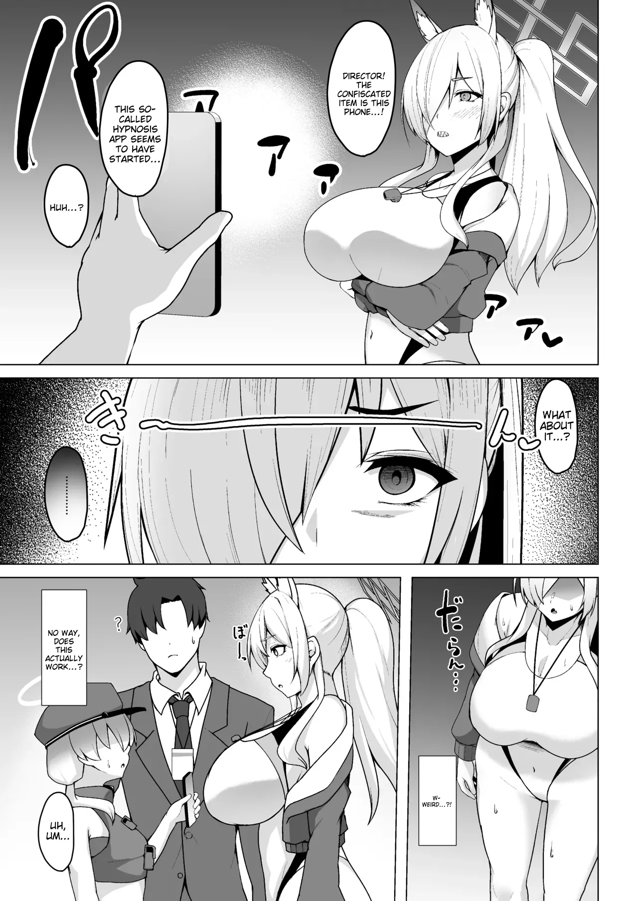 [Asanebou Crisis (Akaneman)] Kanna Kyokuchou wa Minna no Saimin Nikubenki | Director Kanna is Everyone's Hypnotized Plaything (Blue Archive) [Digital] image number 6