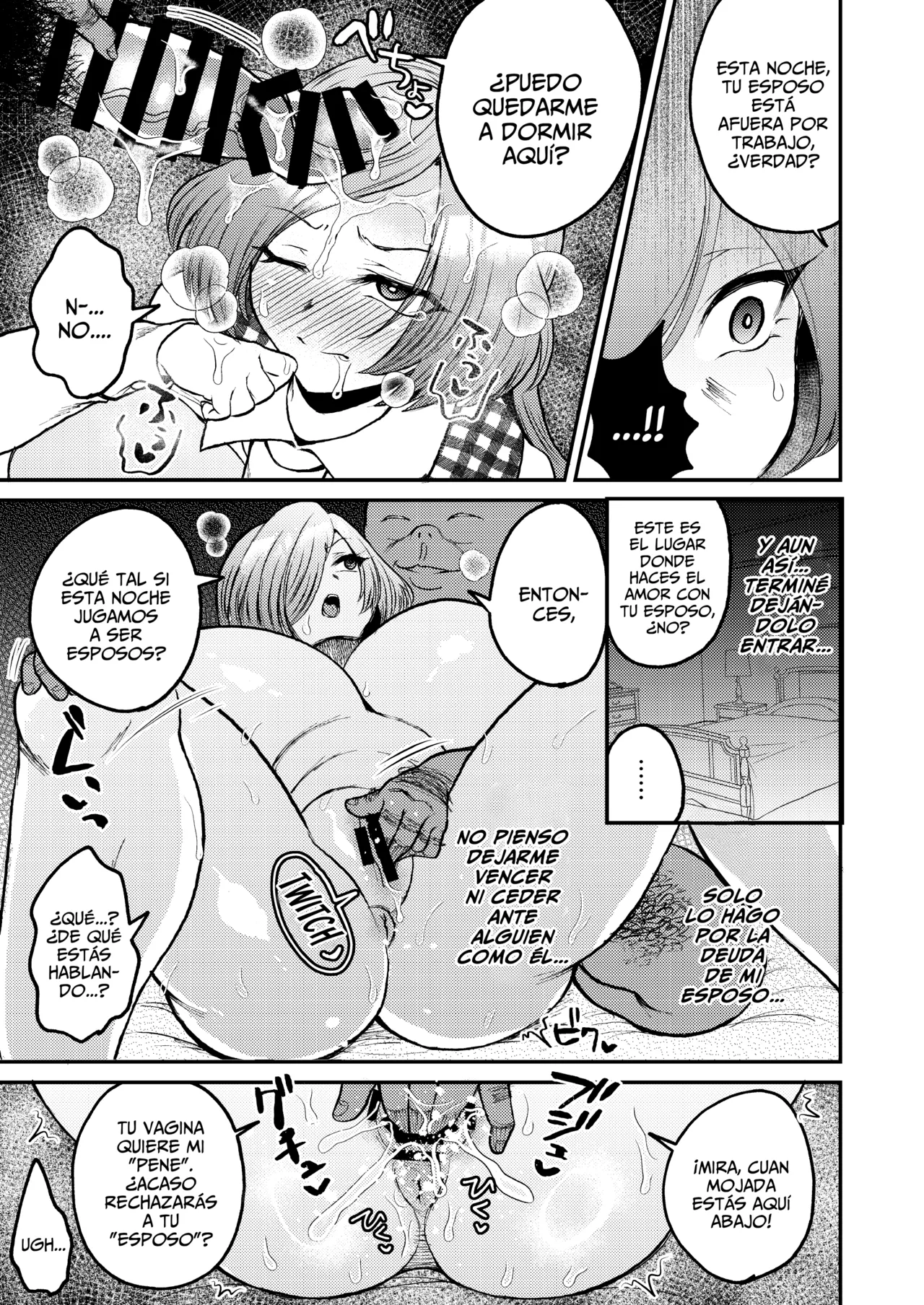 [Nijiiro Denryuu (Nijiden)] Hitozuma Kyuusaku Yuuka NTR Hon | Yuuka la Esposa de la Era Antigua - Libro NTR (Touhou Project) [Spanish] [Lo Hago por Diversión + TrufitasScan] [Digital] Bildnummer 19