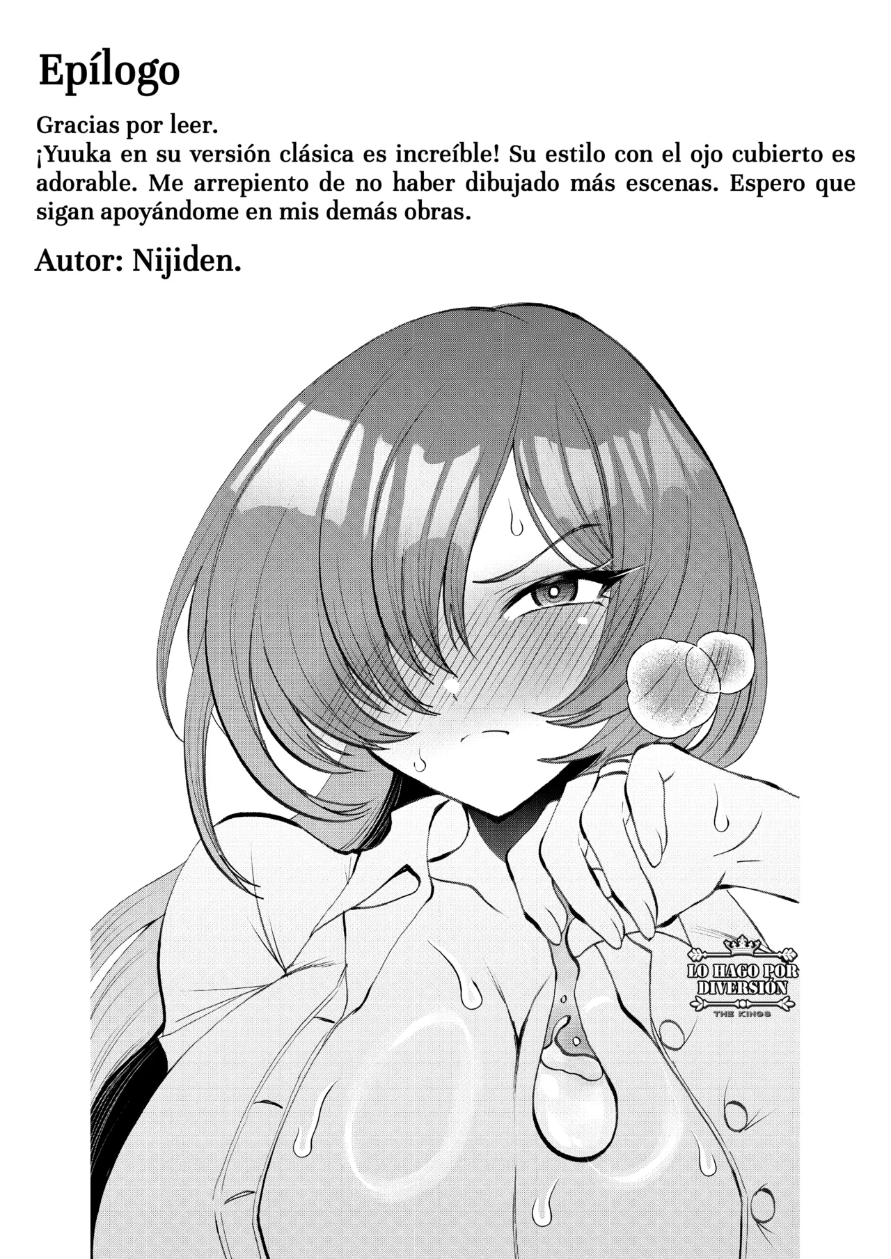 [Nijiiro Denryuu (Nijiden)] Hitozuma Kyuusaku Yuuka NTR Hon | Yuuka la Esposa de la Era Antigua - Libro NTR (Touhou Project) [Spanish] [Lo Hago por Diversión + TrufitasScan] [Digital] Bildnummer 23