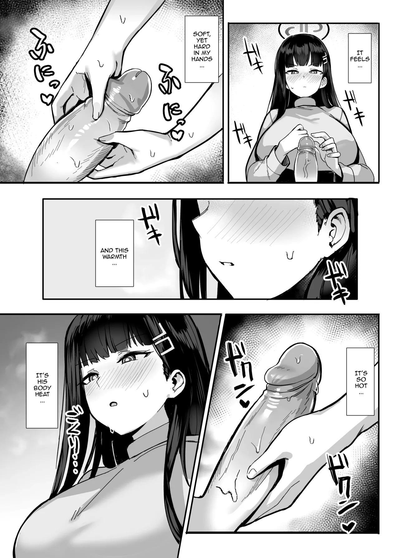 [Nijyouhan (ijou)] Rio no Gouri wa Ikioi de Ose | Push Rio's Rationale With Your Enthusiam (Blue Archive) [English] {Doujins.com + Black Grimoires} [Decensored] [Digital] image number 13