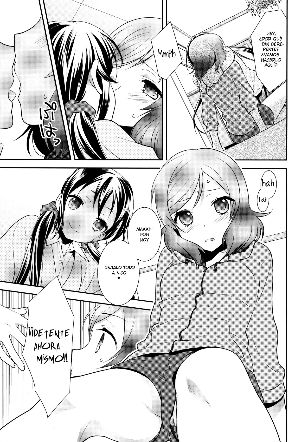 [Sweet Pea (Ooshima Tomo)] NicoMaki Triangle Revenge (Love Live!) [Spanish] [ＭΛＸ] [2016-05-29] image number 10