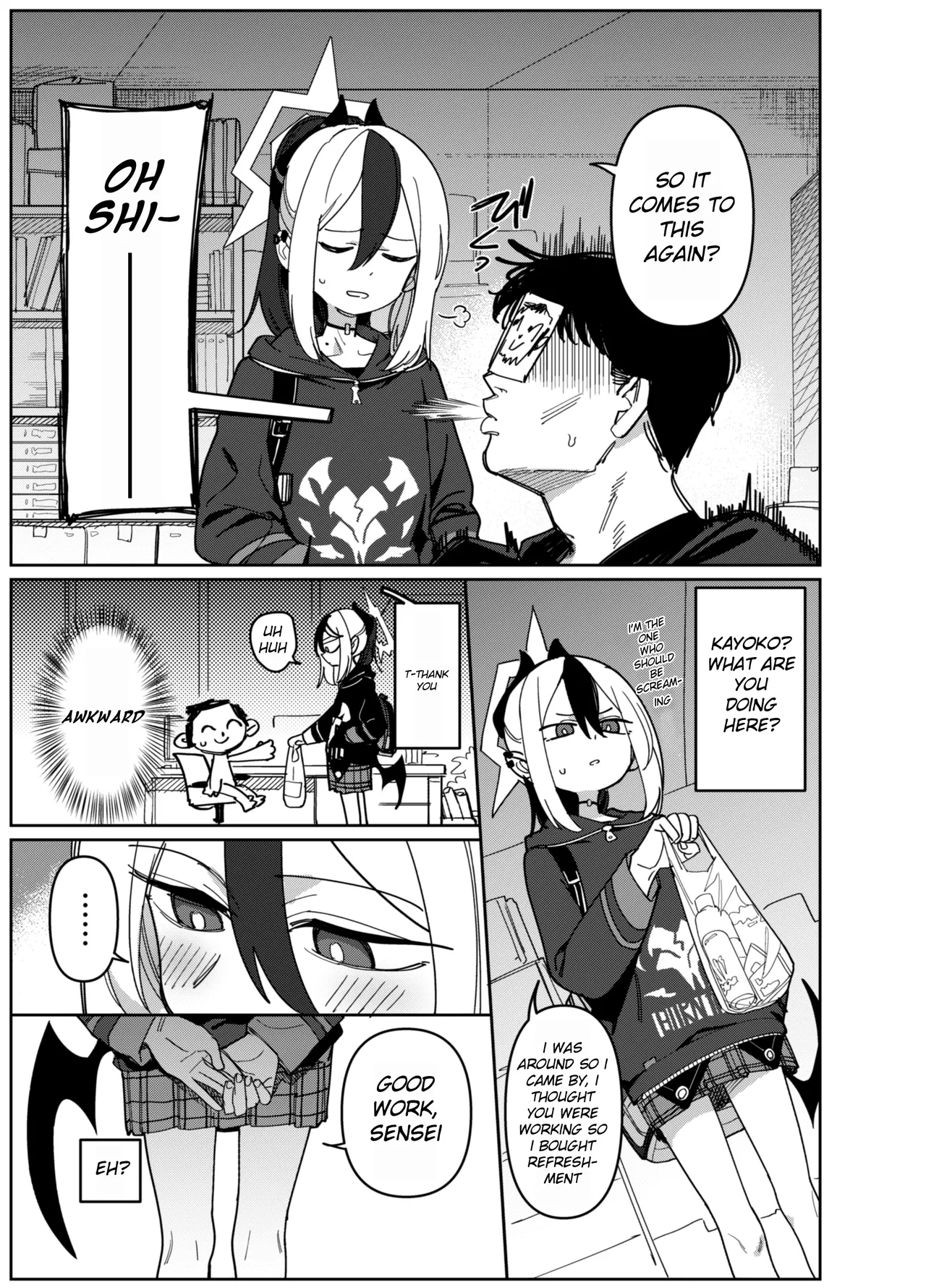 [PYPYworks (Syamonabe)] Onikata Kayoko wa Konna Koto Shinai. Part. 2 - Onikata Kayoko won't do this type of stuff. (Blue Archive) [English] [Yume Translation] [Digital] image number 5