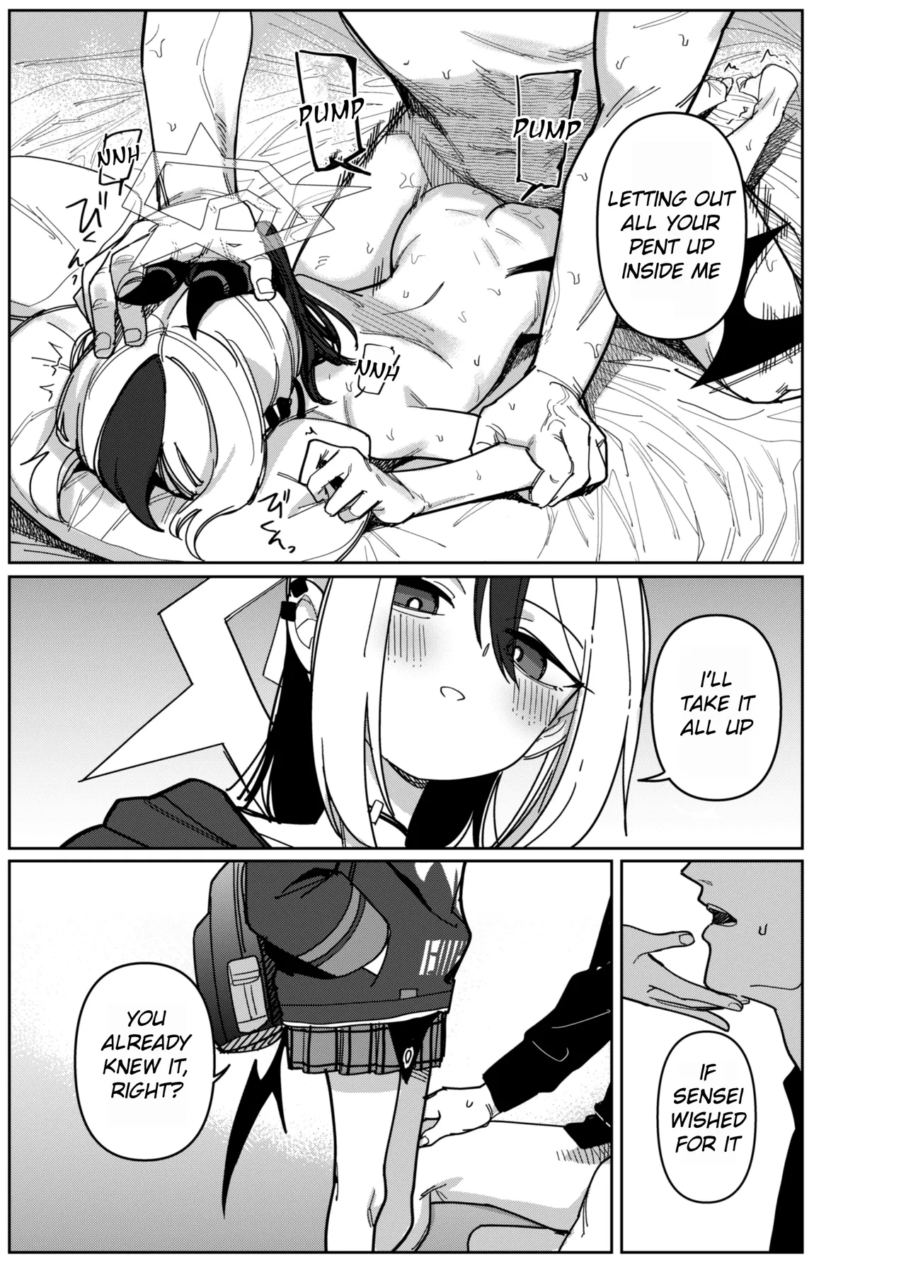 [PYPYworks (Syamonabe)] Onikata Kayoko wa Konna Koto Shinai. Part. 2 - Onikata Kayoko won't do this type of stuff. (Blue Archive) [English] [Yume Translation] [Digital] image number 9