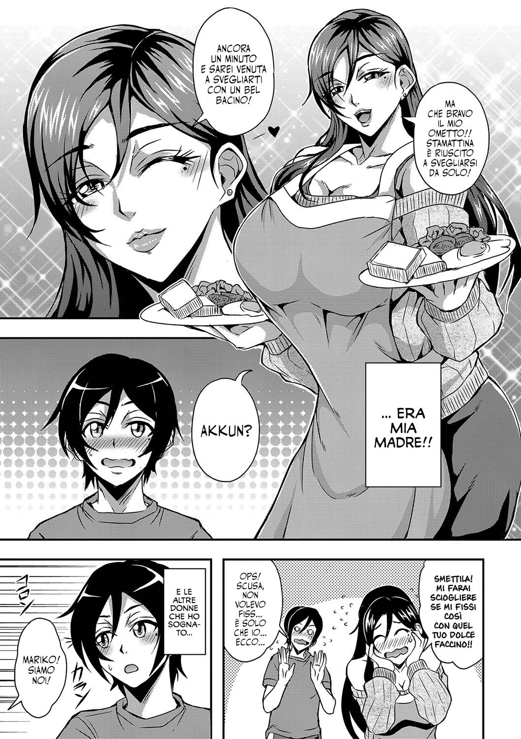 [Mifune Seijirou] Boku to Succubus Mama-tachi to no Harem Life | Alle Prese con la Mia Vita in un Harem di Mamme Succubi - Cap. 1-3 [Italian] [Hentai Fantasy] numero di immagine  6