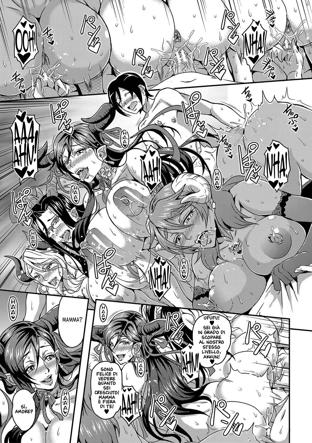 [Mifune Seijirou] Boku to Succubus Mama-tachi to no Harem Life | Alle Prese con la Mia Vita in un Harem di Mamme Succubi - Cap. 1-3 [Italian] [Hentai Fantasy] numero di immagine  36