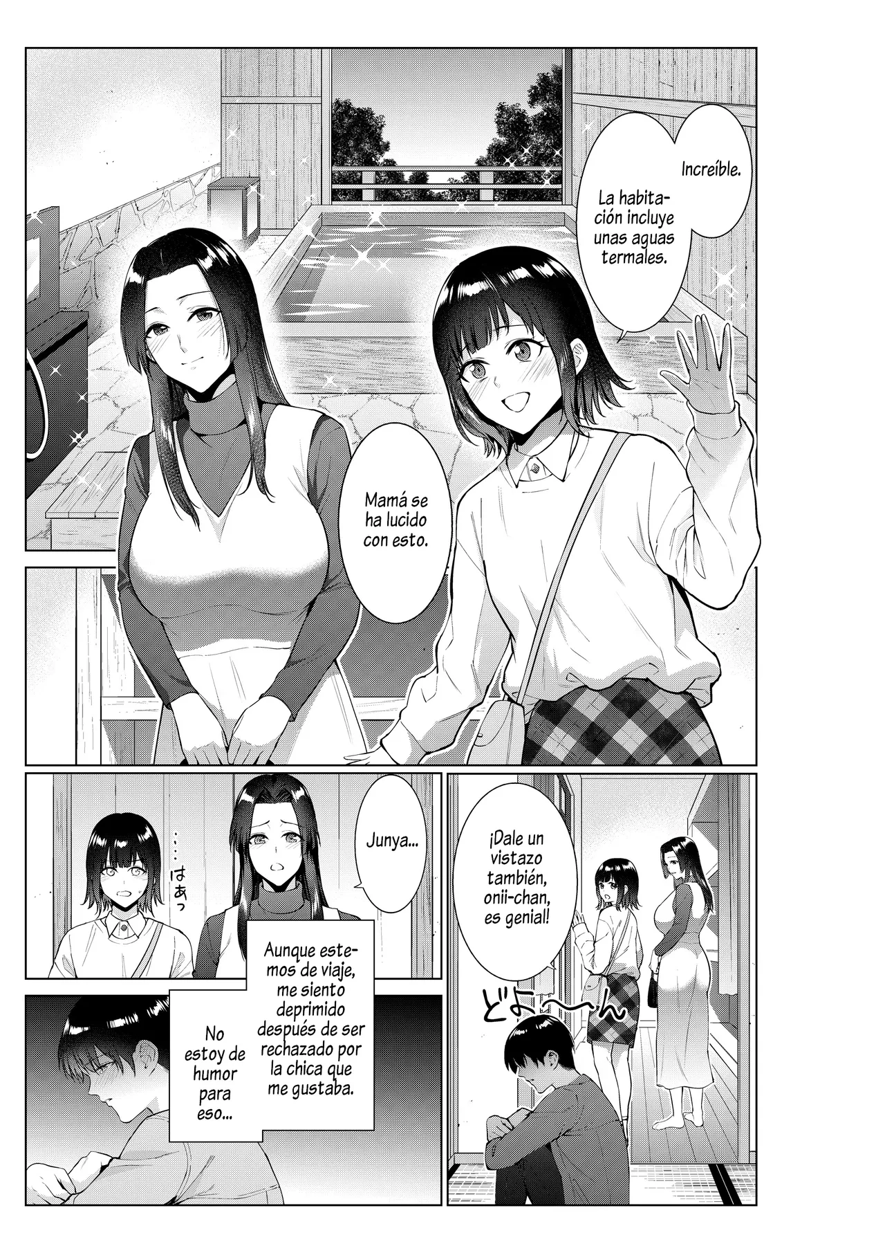 [Natsu no Oyatsu] Ryokan de Oyakodon [Spanish] [Al chile no sé Scan] 图片编号 2