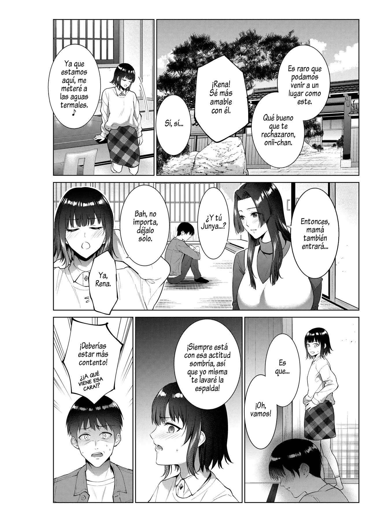 [Natsu no Oyatsu] Ryokan de Oyakodon [Spanish] [Al chile no sé Scan] 图片编号 3