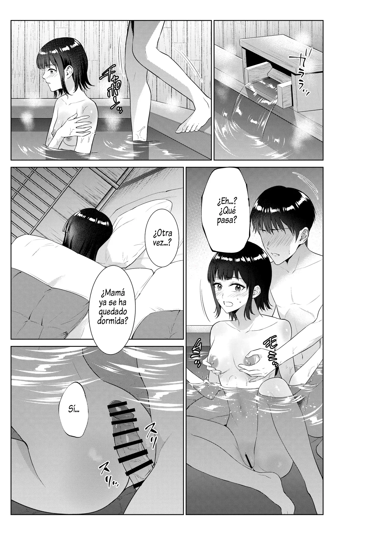 [Natsu no Oyatsu] Ryokan de Oyakodon [Spanish] [Al chile no sé Scan] 图片编号 34