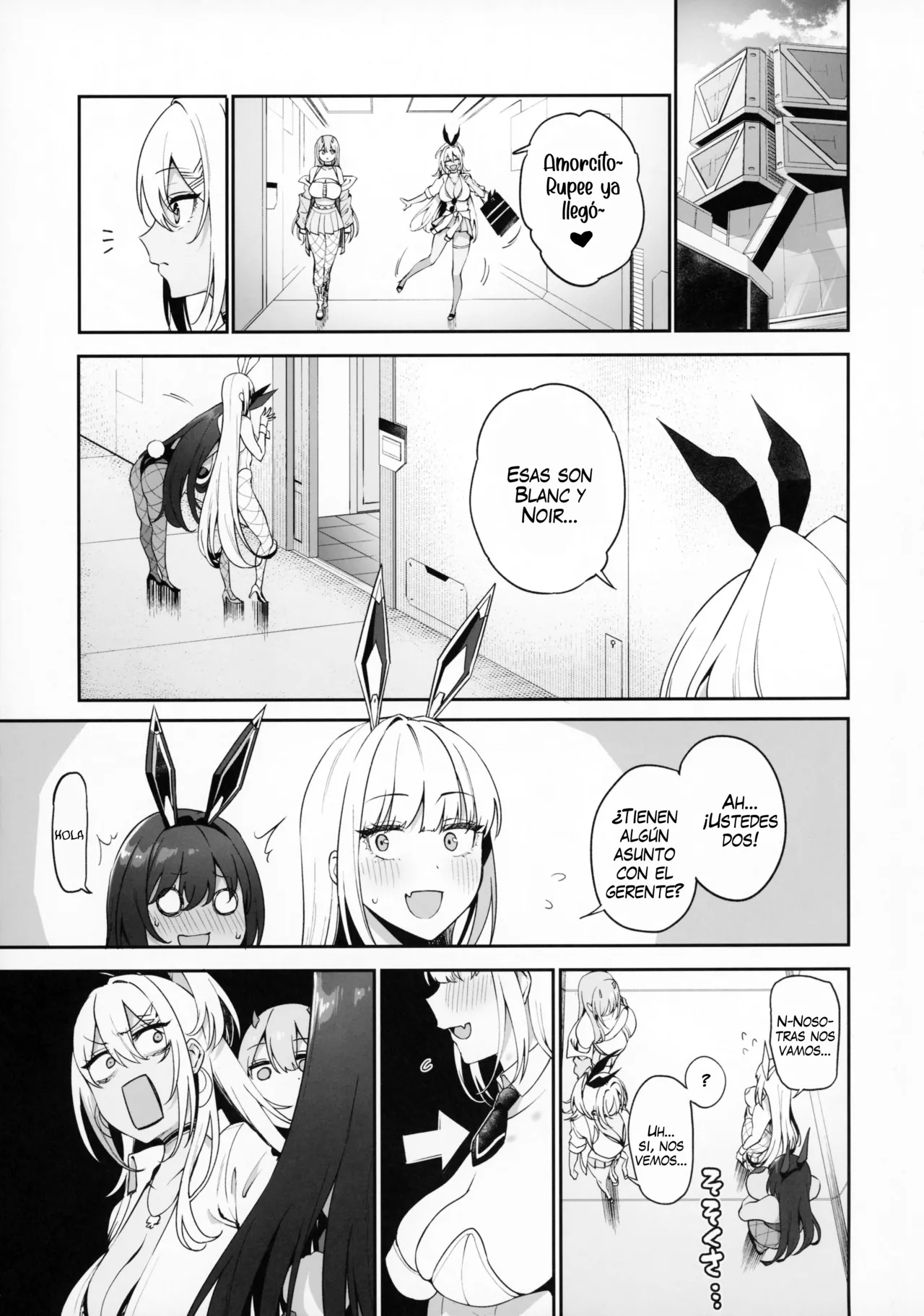 (C105) [Ikihaji Hummingbird (Amano Don)] BUNNIES SHOWDOWN (Goddess of Victory: Nikke) [Spanish] [Mapache Fansub] numero di immagine  4