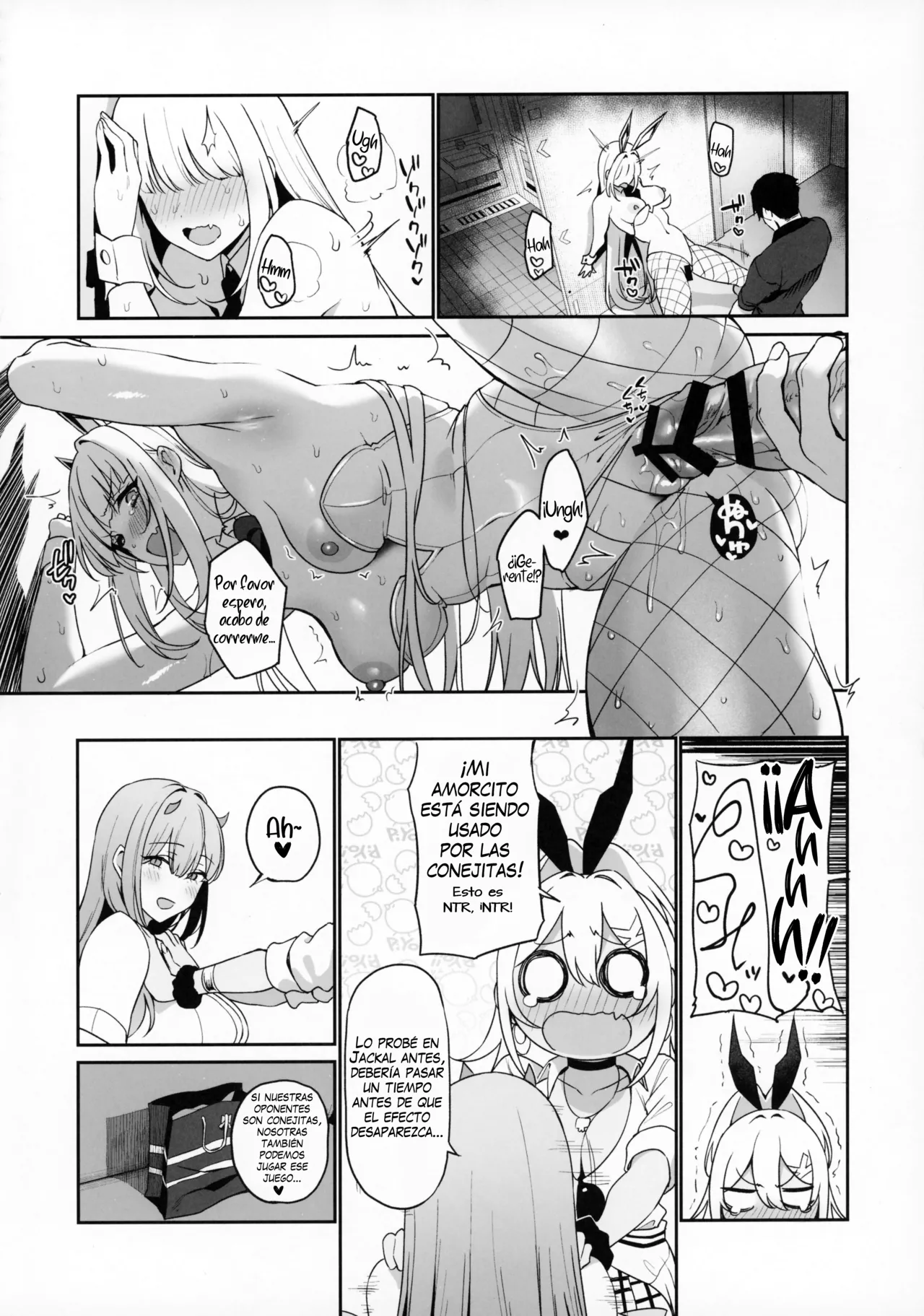 (C105) [Ikihaji Hummingbird (Amano Don)] BUNNIES SHOWDOWN (Goddess of Victory: Nikke) [Spanish] [Mapache Fansub] numero di immagine  21