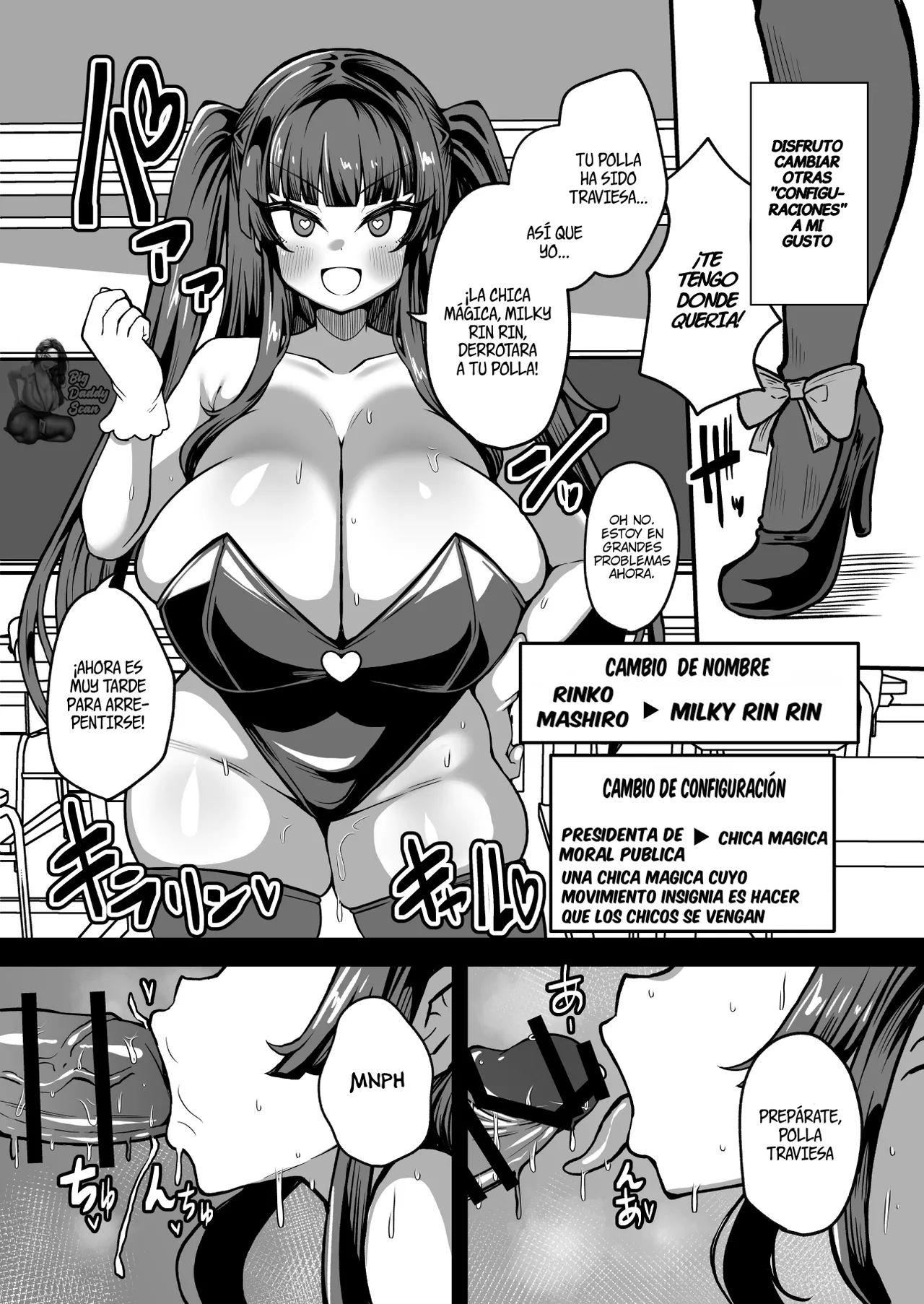 [Yakousei Fan Club] Kaihen Cheat Appli de Sukihoudai Shimakuru Hanashi | Una Historia Sobre Una App De Control Mental Que Te Permite Hacer Lo Que Sea [Spanish] [BigDaddy Scan] numero di immagine  16