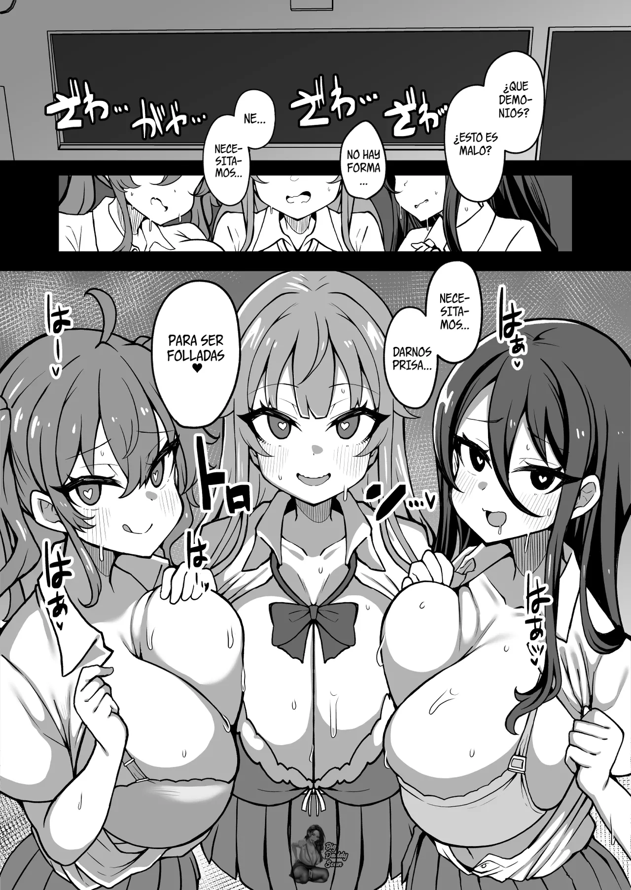 [Yakousei Fan Club] Kaihen Cheat Appli de Sukihoudai Shimakuru Hanashi | Una Historia Sobre Una App De Control Mental Que Te Permite Hacer Lo Que Sea [Spanish] [BigDaddy Scan] numero di immagine  33