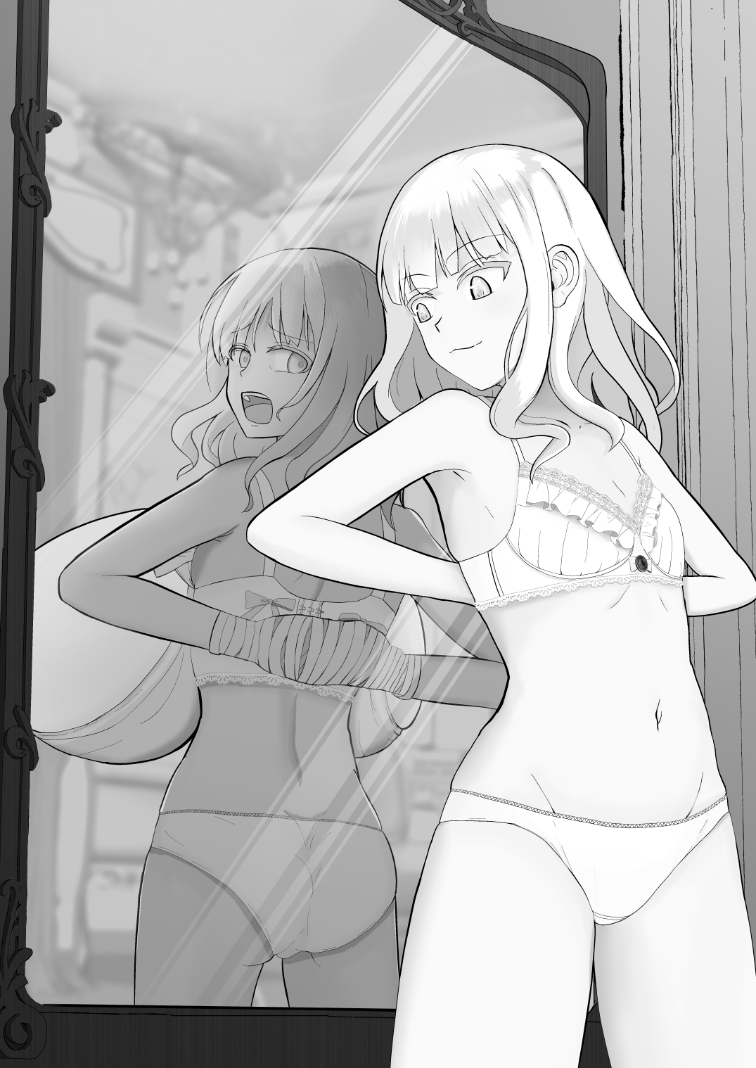 [Omoi Omoi no(Munemori Jin)] 购买“胸部增大内衣”的贵族大小姐的末路 [简中翻译] image number 2