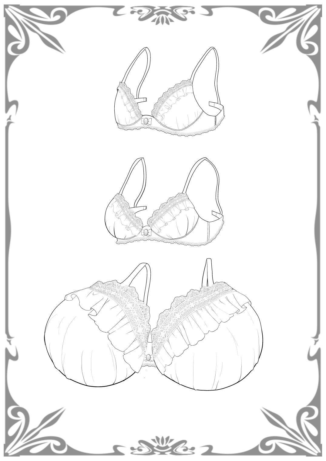 [Omoi Omoi no(Munemori Jin)] 购买“胸部增大内衣”的贵族大小姐的末路 [简中翻译] image number 13