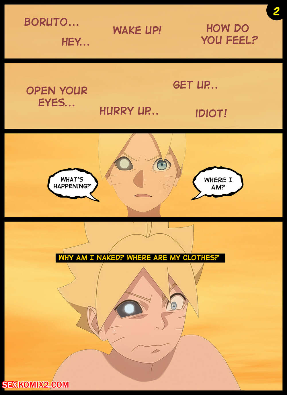 Naruto. The Red Dream. KristoLin for sexkomix2.com Bildnummer 3