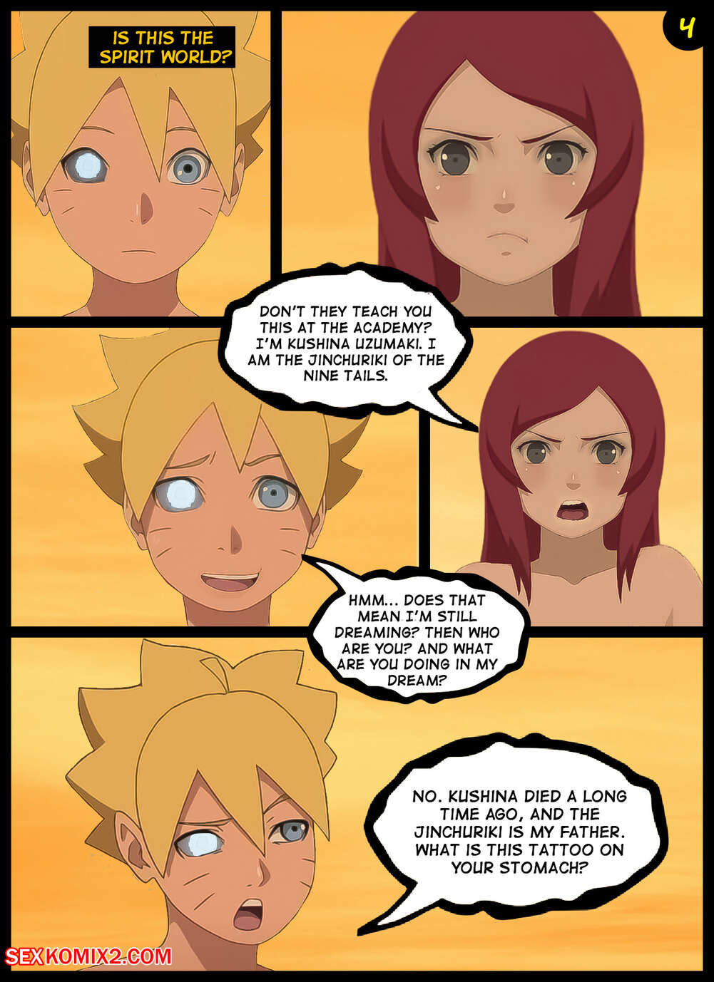 Naruto. The Red Dream. KristoLin for sexkomix2.com Bildnummer 5