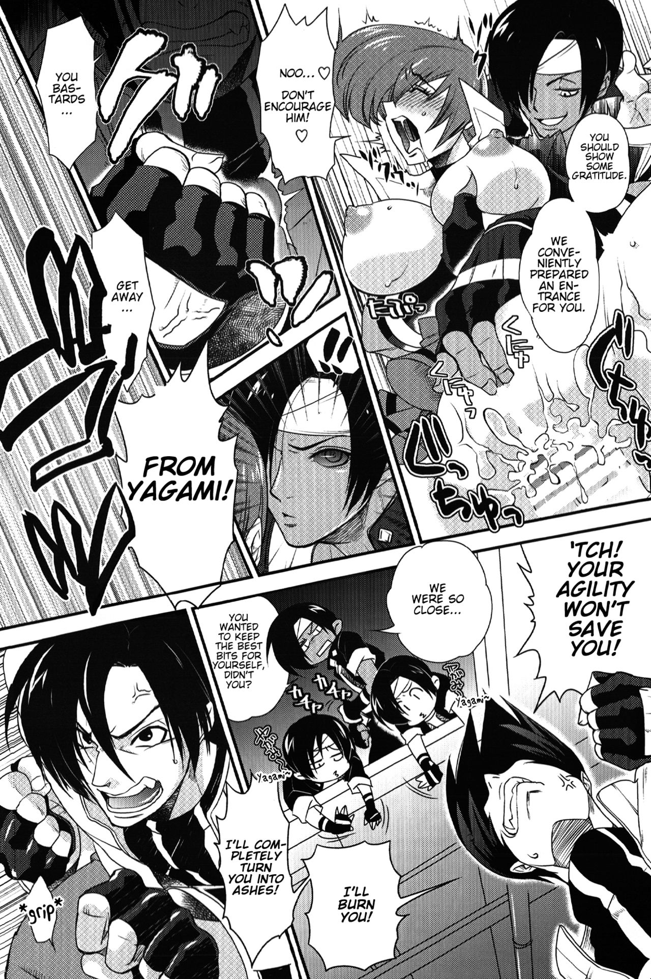 (C87) [A.K-SHOW (Shichii JURIo)] Daitai Koitsu no Sei ~Clone ni Souguu Hen~ (The King of Fighters) [English] imagen número 18