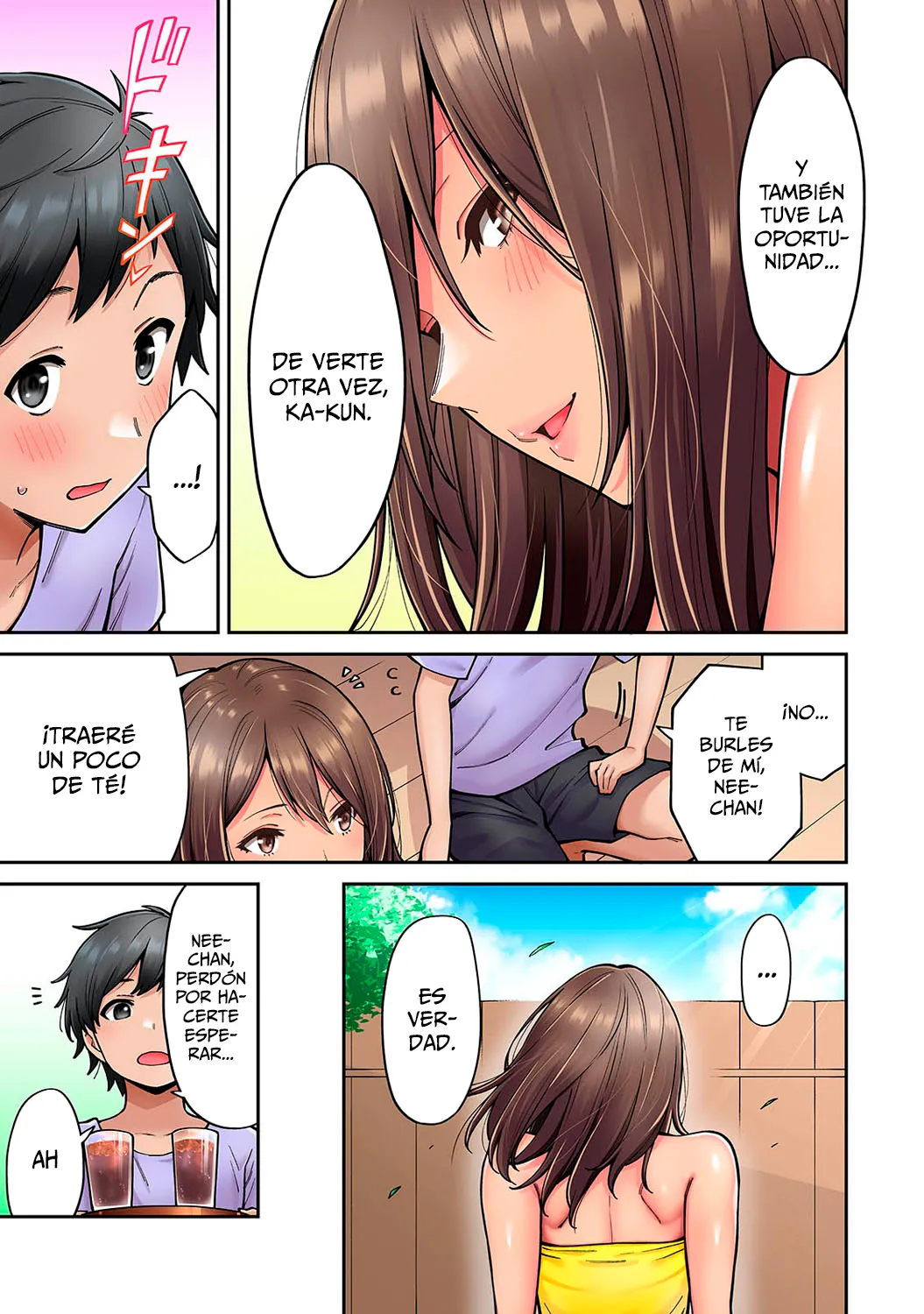 [Shouji Nigou] Akogare no Nee-chan ga Gal ni Natte Kaette Kita Natsuyasumi Ch. 6 (COMIC Ananga Ranga Vol. 71) [Spanish] [MandaloAsiNoma] imagen número 4