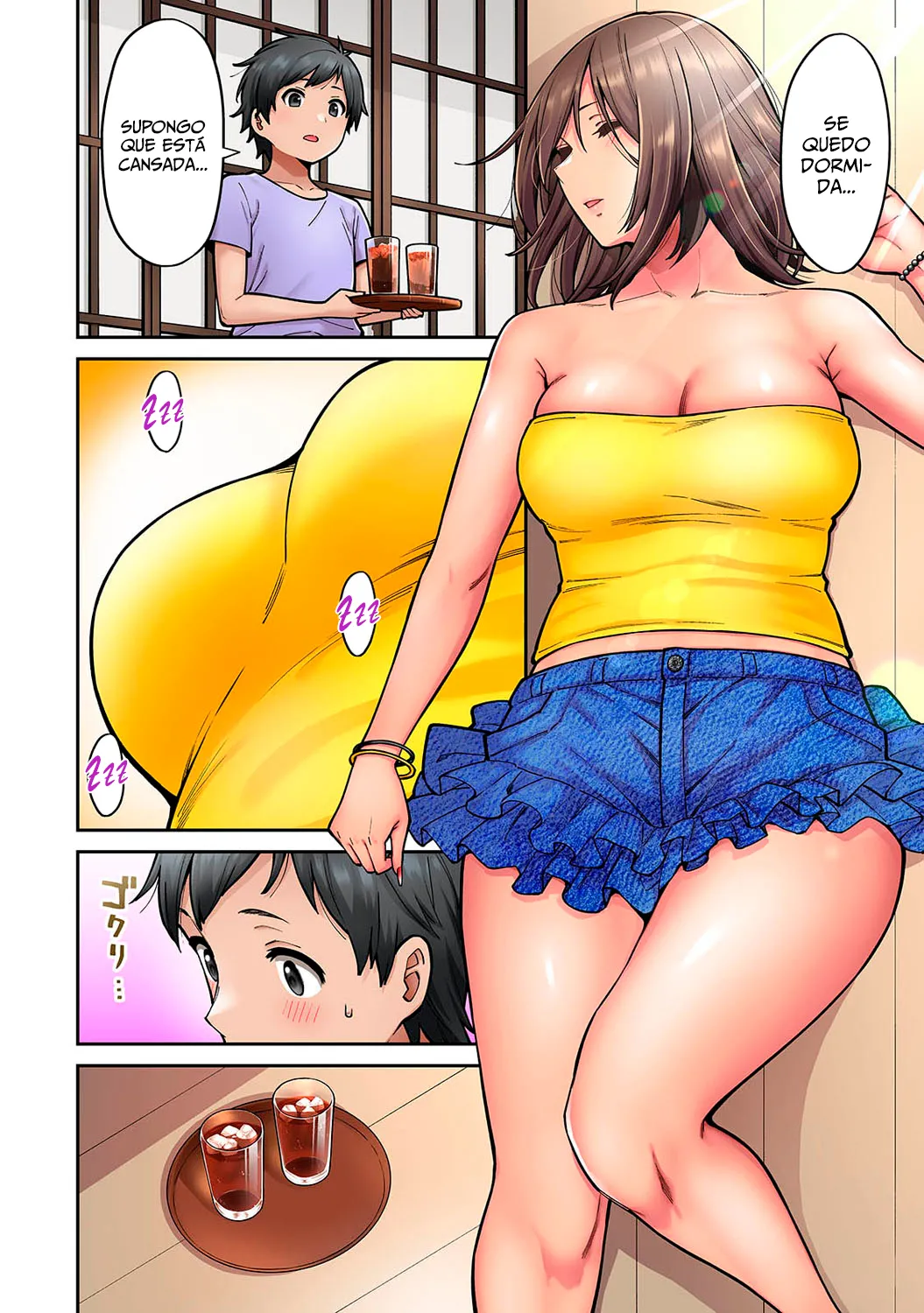 [Shouji Nigou] Akogare no Nee-chan ga Gal ni Natte Kaette Kita Natsuyasumi Ch. 6 (COMIC Ananga Ranga Vol. 71) [Spanish] [MandaloAsiNoma] imagen número 5