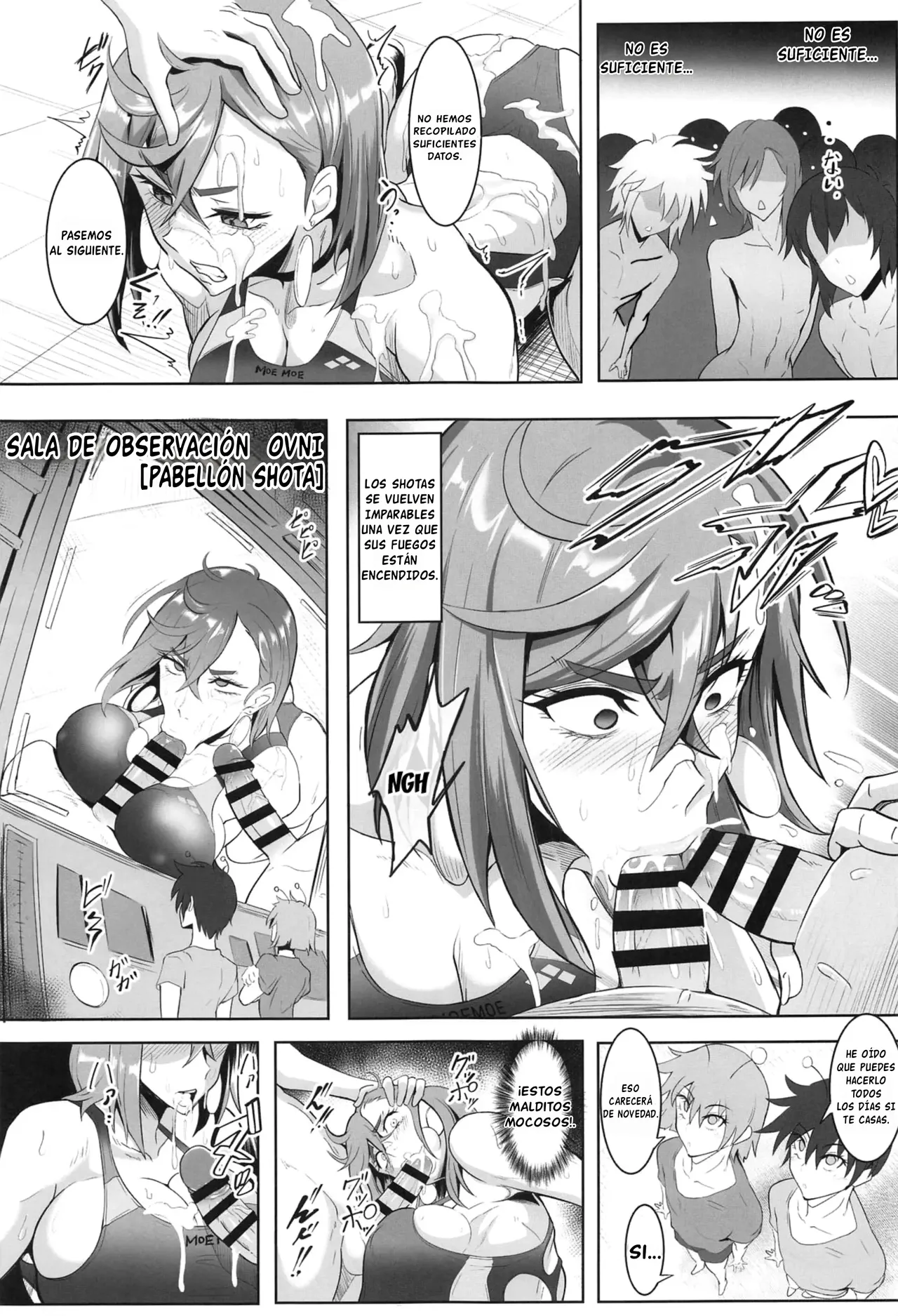 (C105) [TOPGUN (Puripuri JET)] MOE/MOE/MOMO (Dandadan) [Spanish] [Gkts] image number 24