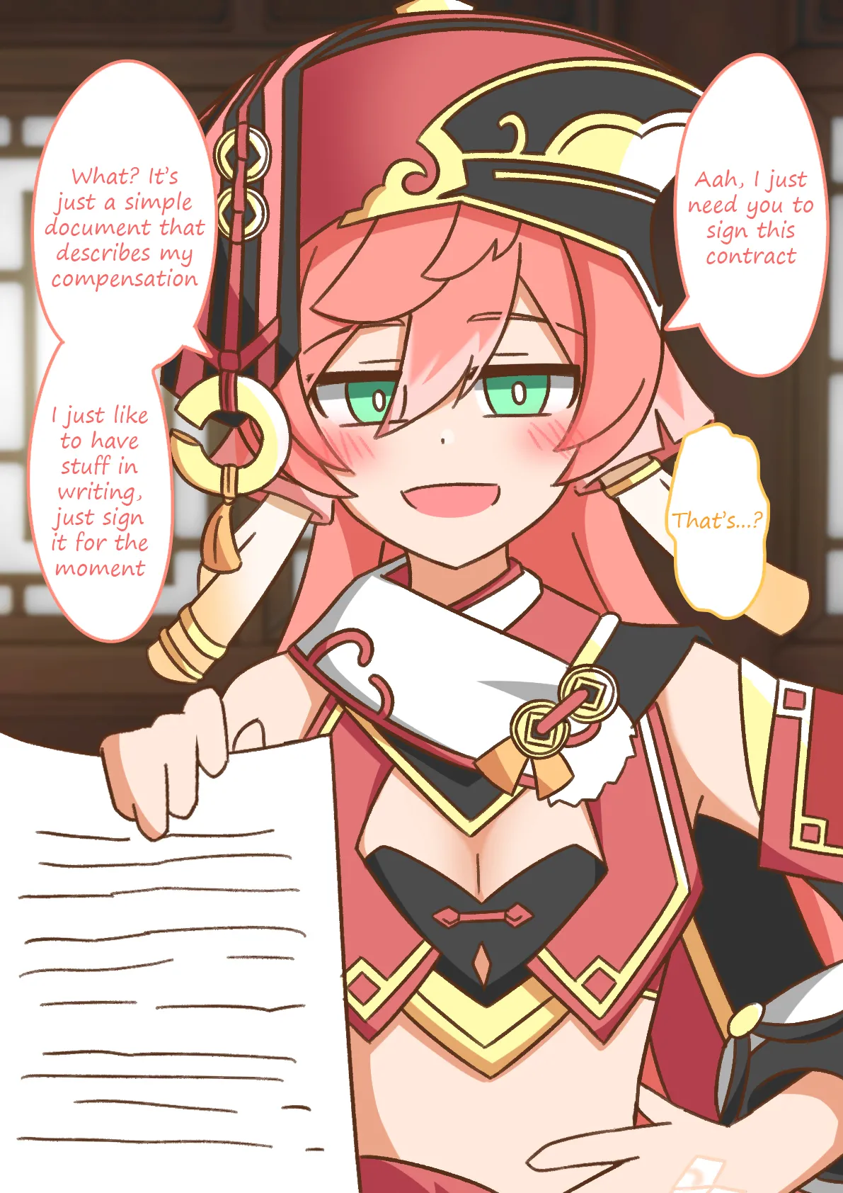 [Garael] Contract with Yanfei numero di immagine  3