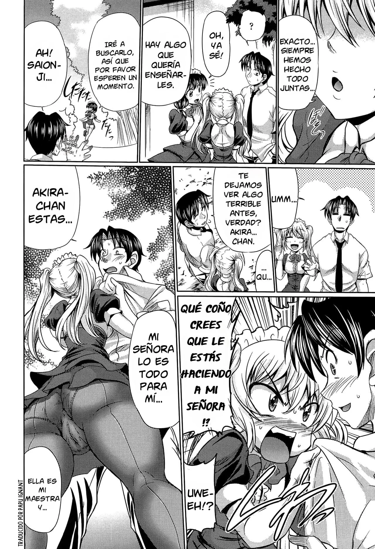 [Warashibe] Class YoMaid - She is My ClassMaid Cap. 1-5 [Spanish] [El Papu Ignant] [Digital] 이미지 번호 67