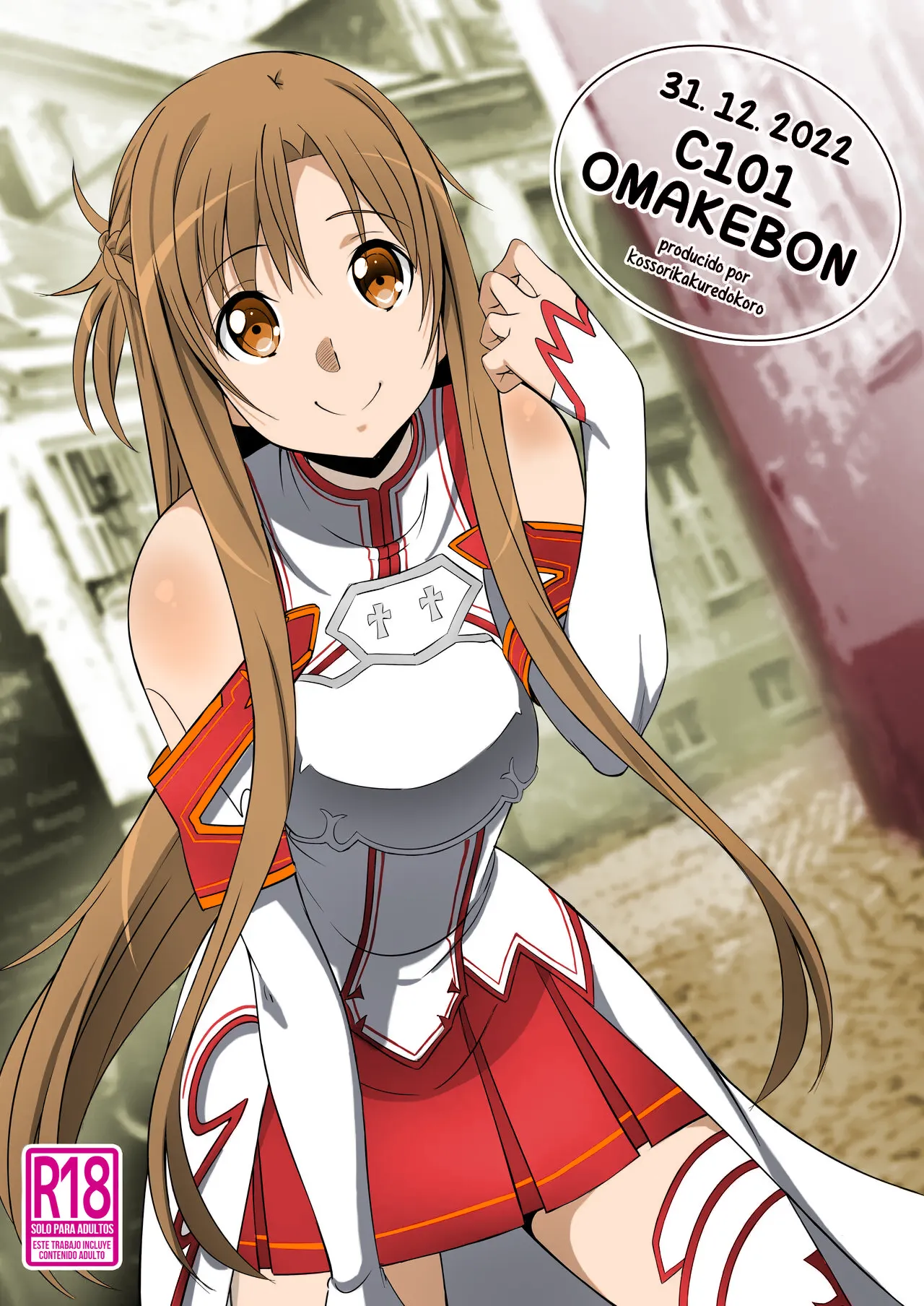 [Kossorikakuredokoro (Island)] C101 Omakebon (Sword Art Online) [Spanish] [Decensored] [Digital] (Colerized) 画像番号 1