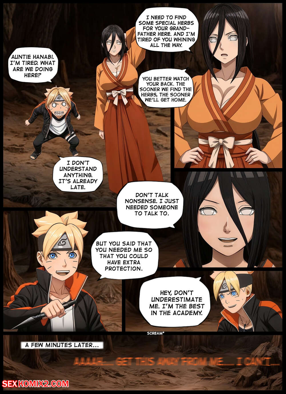 Naruto. Three in one. KristoLin for sexkomix2.com 图片编号 2