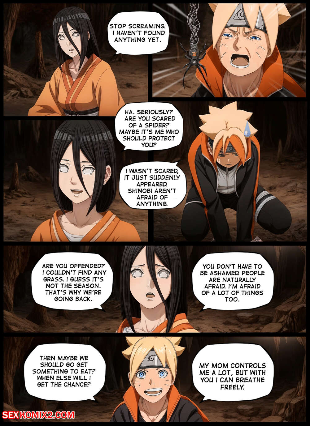 Naruto. Three in one. KristoLin for sexkomix2.com 图片编号 3