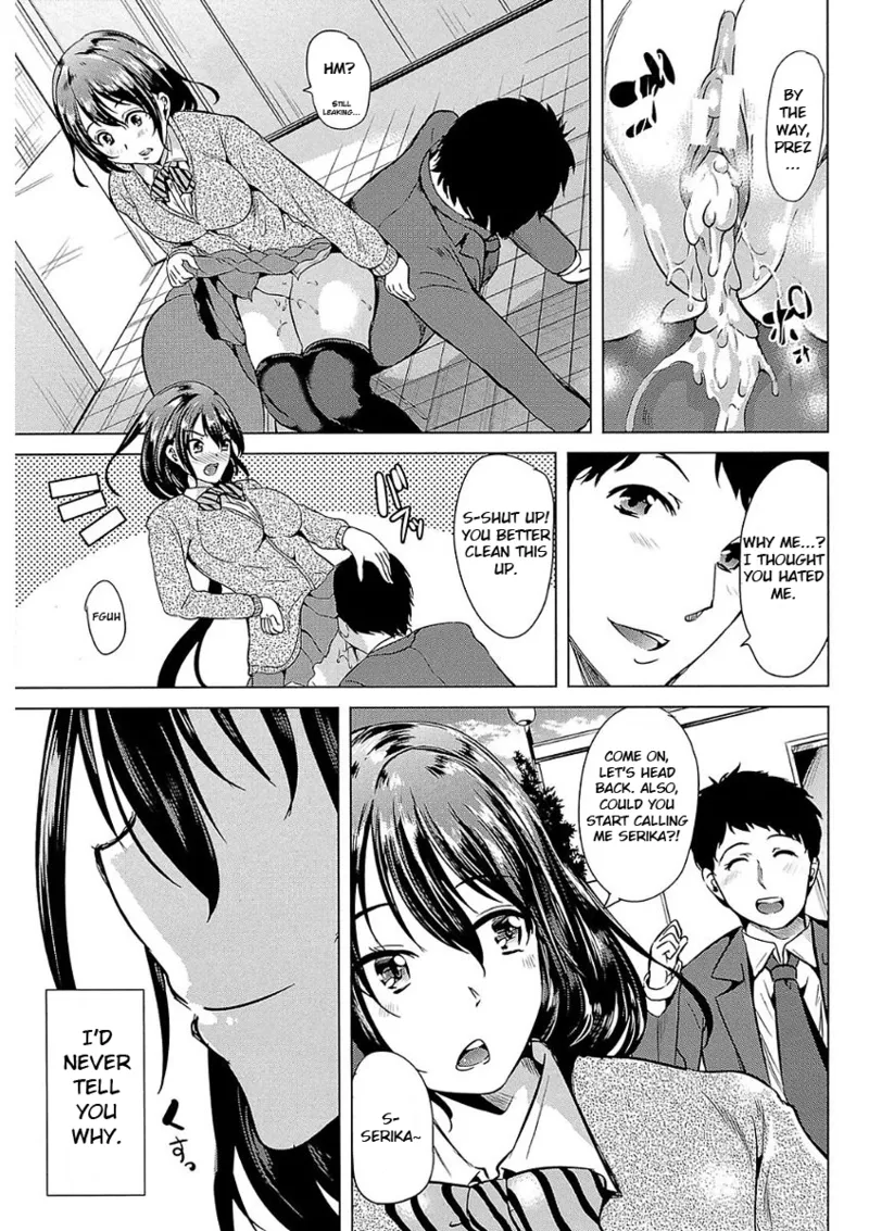 [Yabitsu Hiro] You're my Sex Slave President | Kimi wa Boku no Seidokaichou (Ch. 1-3) [English][CrowKarasu] image number 47