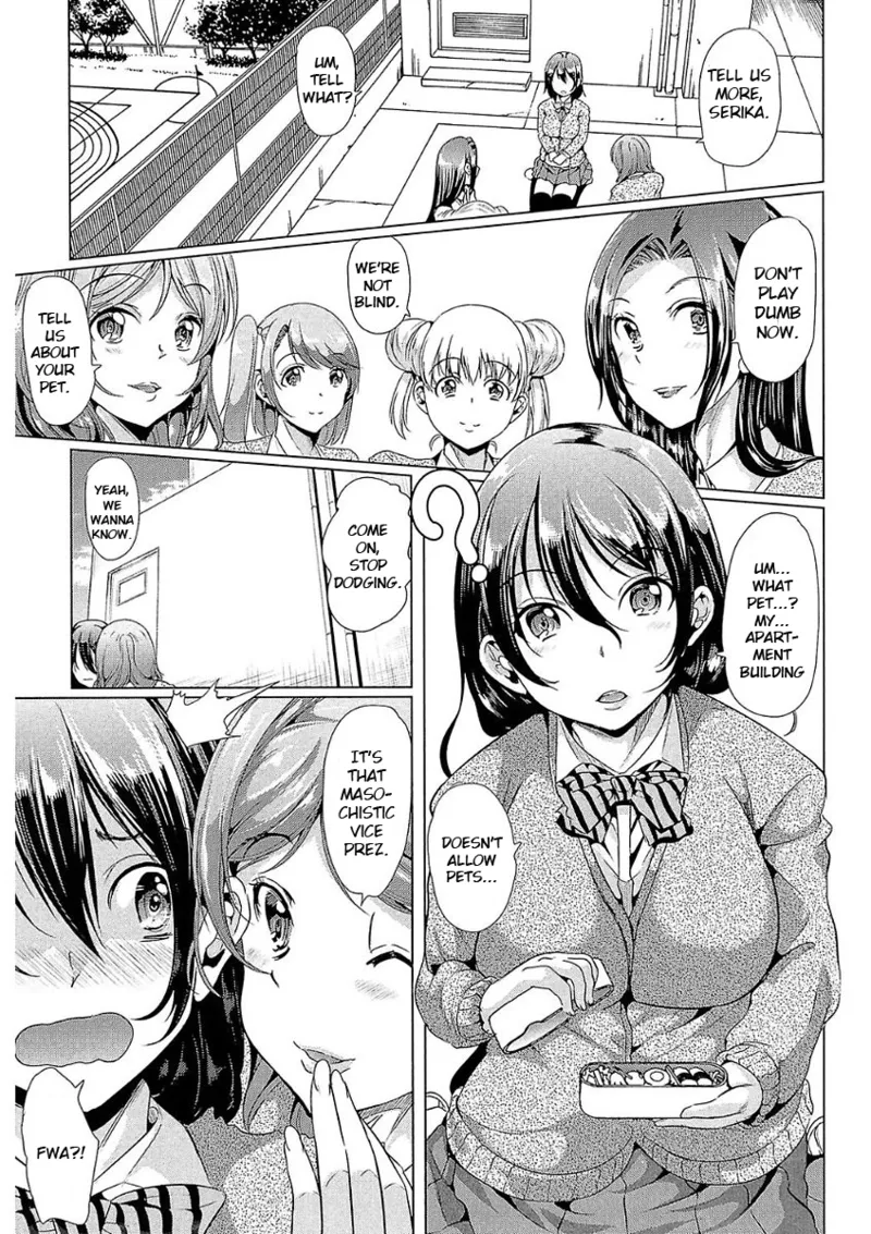 [Yabitsu Hiro] You're my Sex Slave President | Kimi wa Boku no Seidokaichou (Ch. 1-3) [English][CrowKarasu] image number 49
