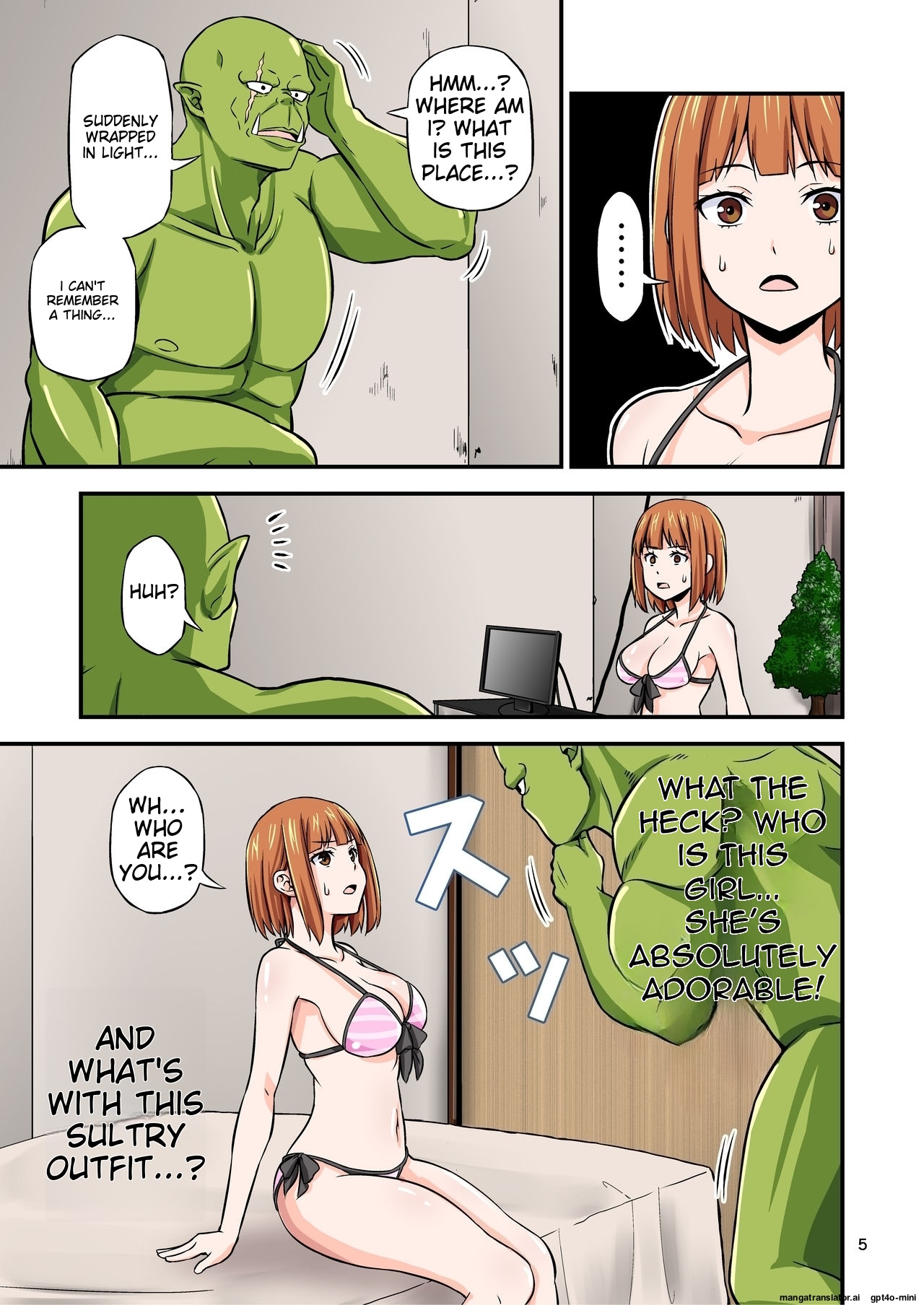 [Yudokuya (Tomokichi)] AV no Satsuei Genba ni Zetsurin Orc ga Isekai Teni Shite Shimatta Hanashi. [English][MTL] изображение № 4