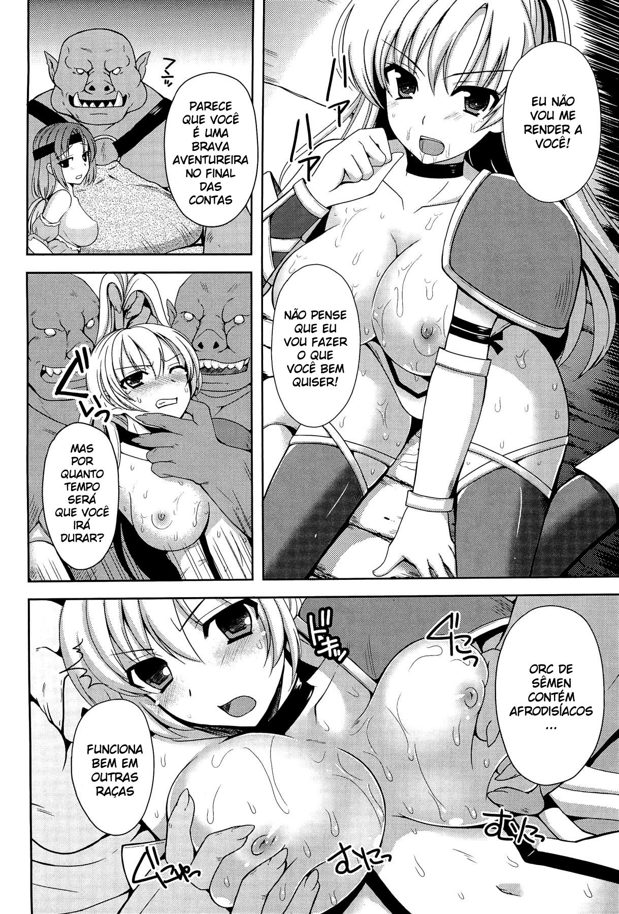 (COMIC1☆7) [Chococornet (Tenro Aya)] Onna Senshi o Haramasero | Fuck The Female Warrior [Portuguese-BR]  (DiegoVPR) изображение № 11