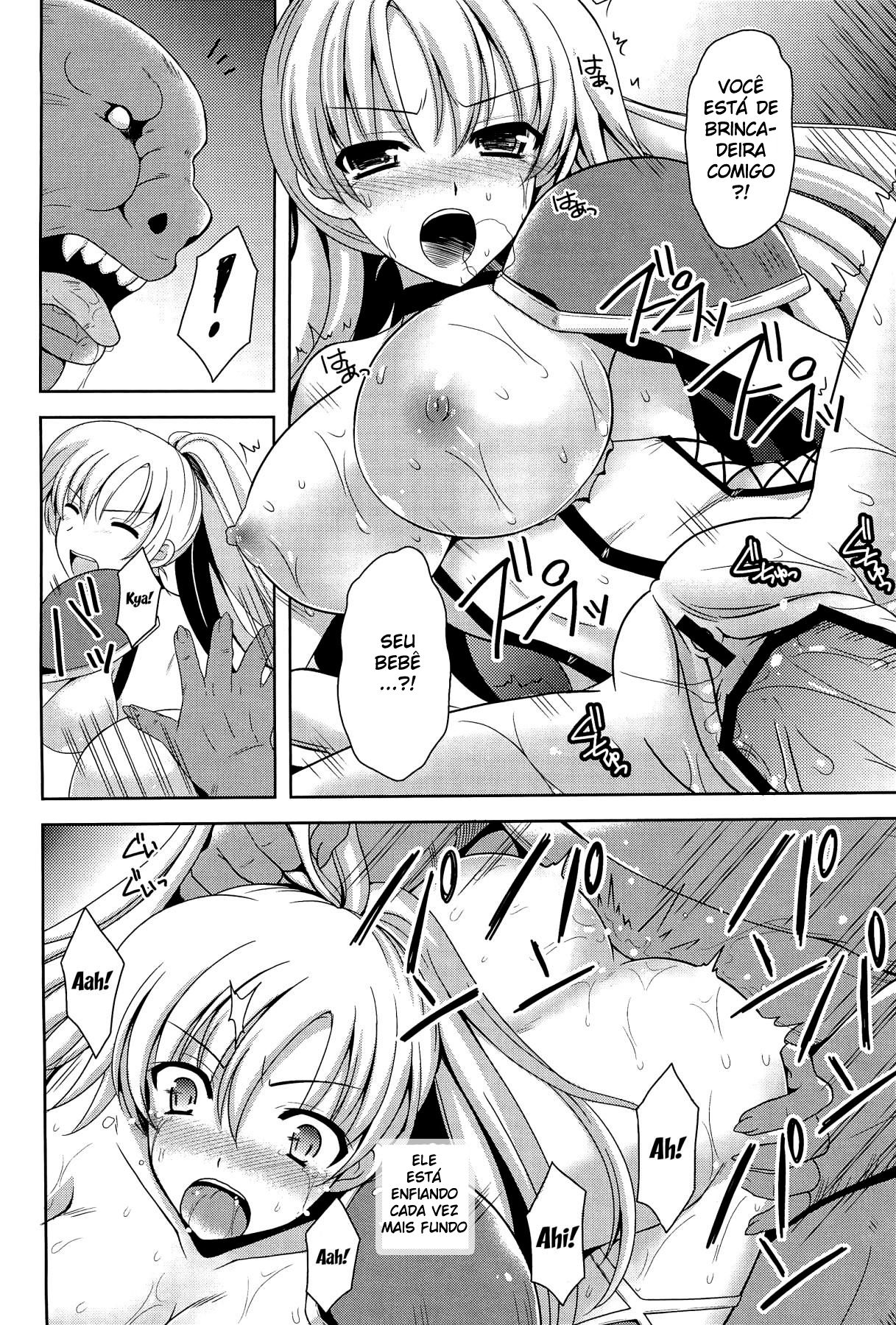 (COMIC1☆7) [Chococornet (Tenro Aya)] Onna Senshi o Haramasero | Fuck The Female Warrior [Portuguese-BR]  (DiegoVPR) изображение № 19