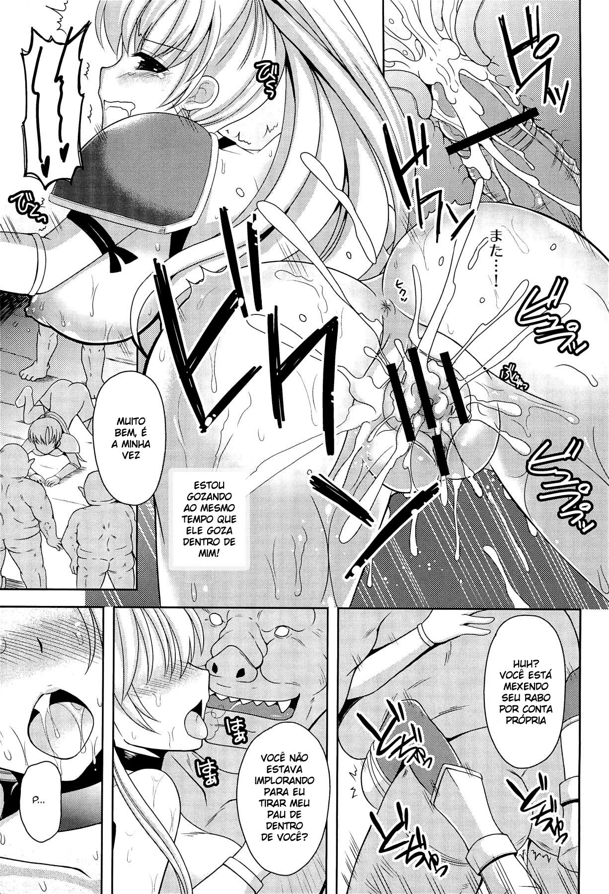 (COMIC1☆7) [Chococornet (Tenro Aya)] Onna Senshi o Haramasero | Fuck The Female Warrior [Portuguese-BR]  (DiegoVPR) изображение № 20